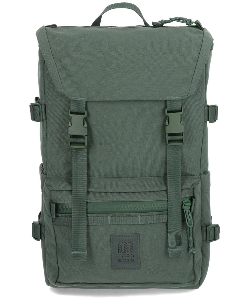 View Topo Designs Rover Pack Tech Bag with Laptop Sleeve Forest One size information