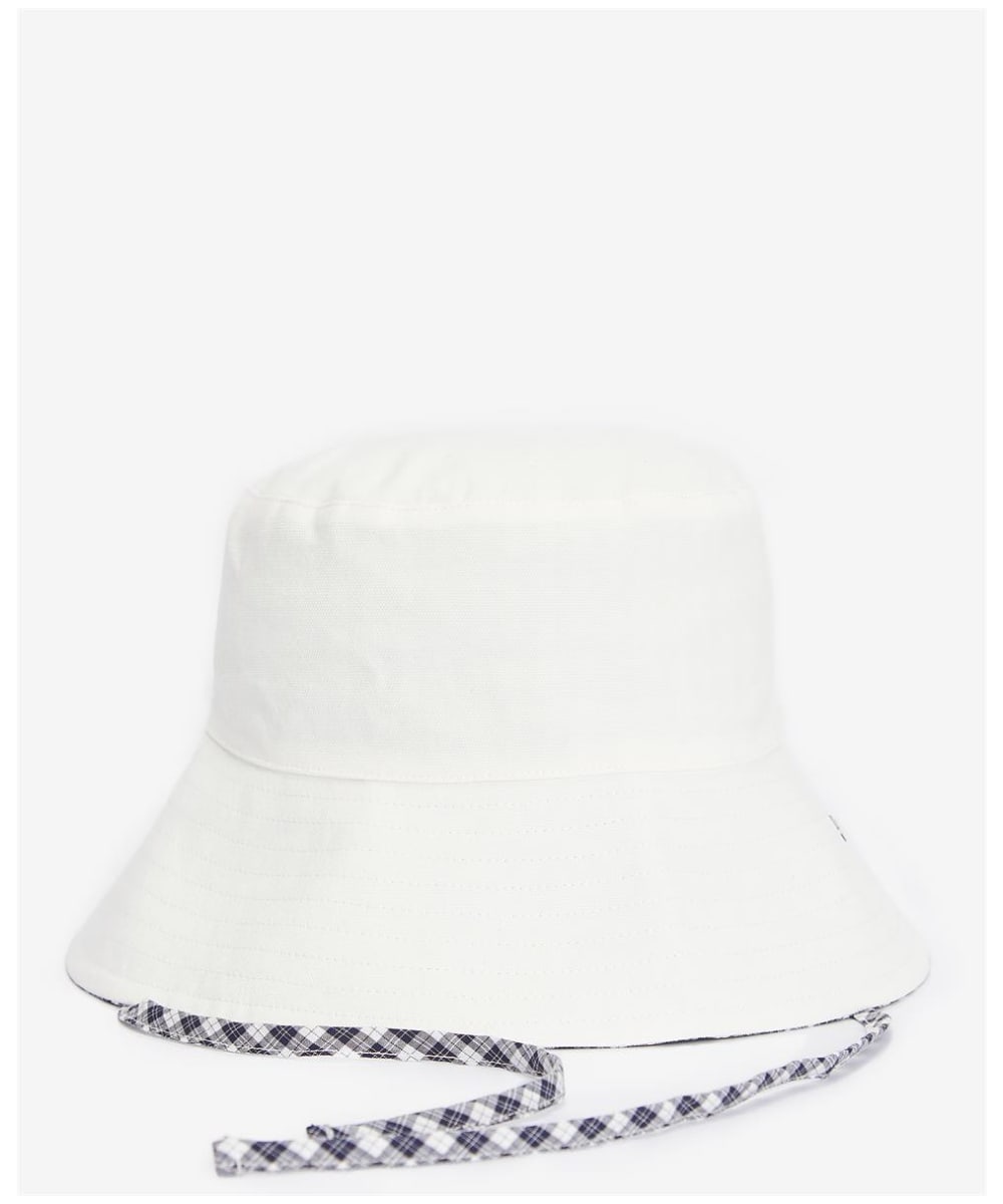 Barbour Kilburn Reversible Bucket Hat - White