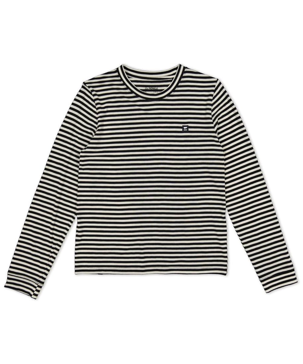 View Womens Mons Royale Icon Merino AirCon Relaxed Long Sleeve Top Mr Stripe S information