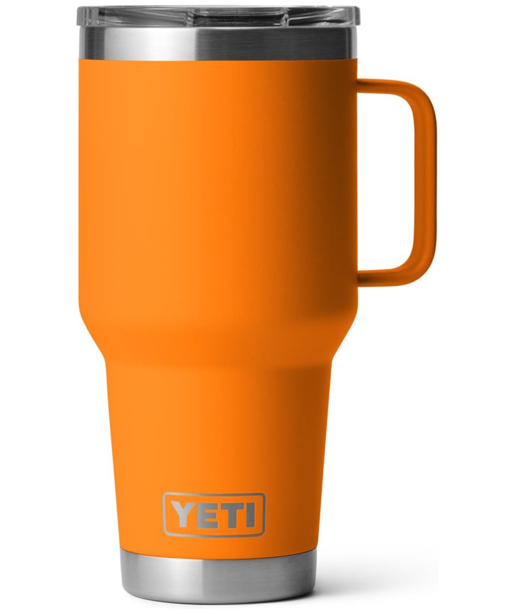 View YETI Rambler 30oz Stainless Steel Vacuum Insulated Leak Resistant Travel Mug King Crab Orange UK 887ml information