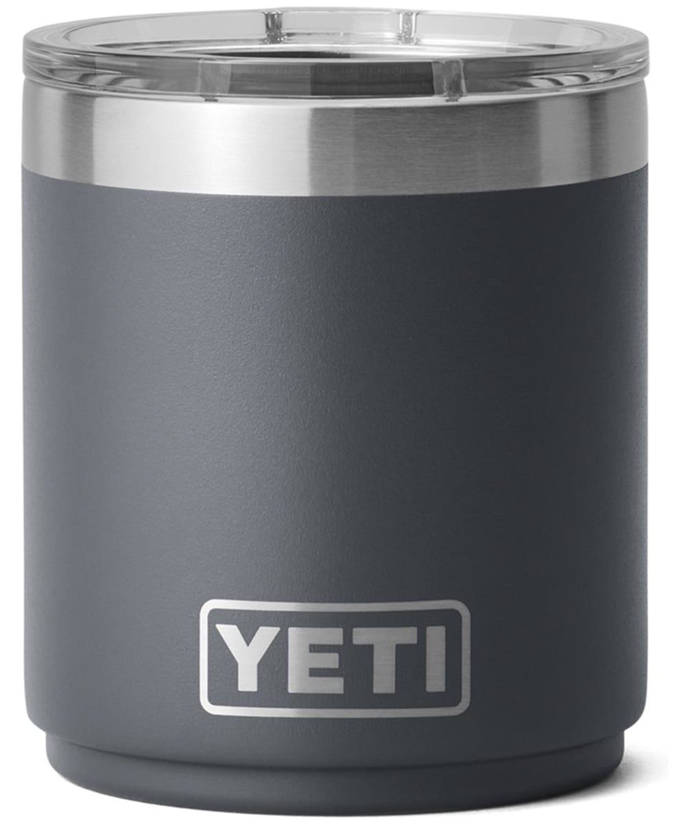 View YETI Rambler 10oz Stainless Steel Vacuum Insulated Lowball 20 Charcoal UK 296ml information