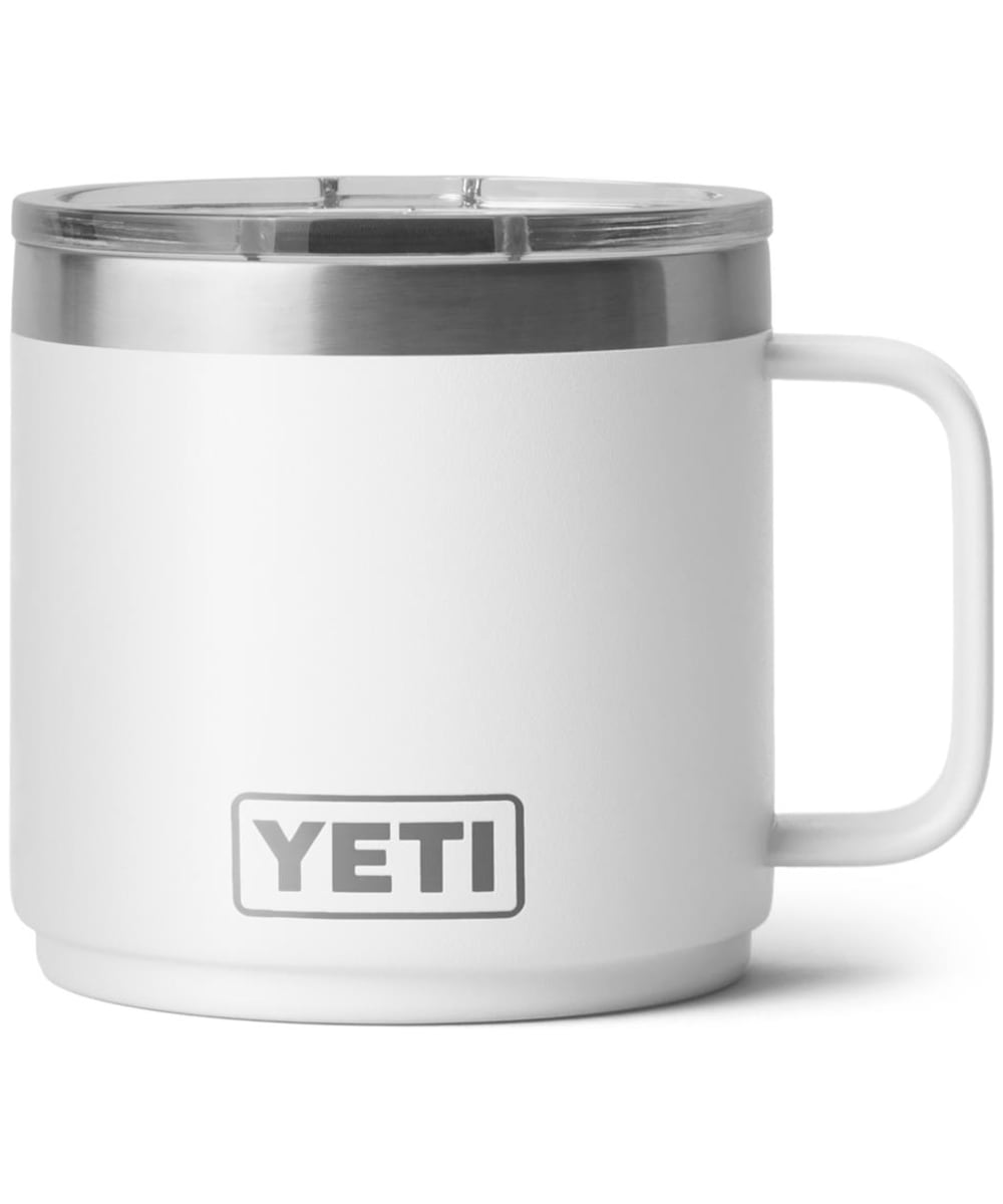 View YETI Rambler 14oz Stainless Steel Vacuum Insulated Mug 20 White UK 414ml information