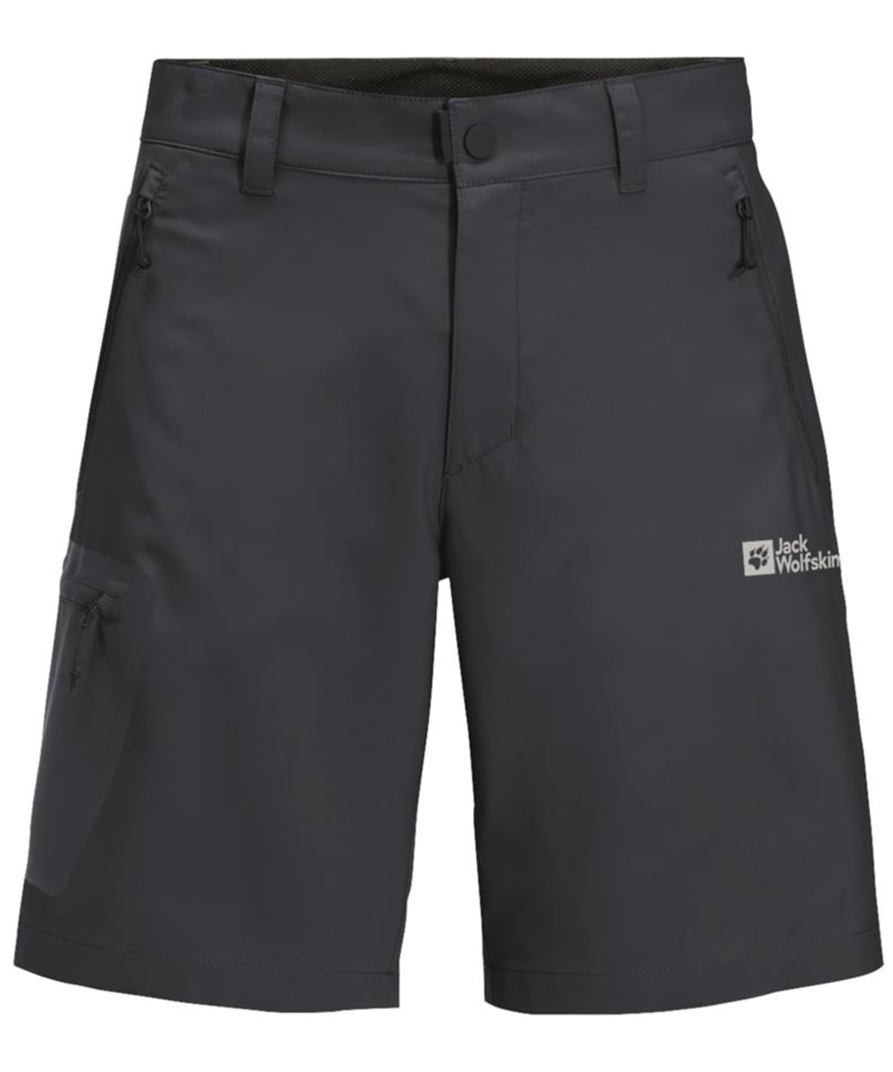 View Mens Jack Wolfskin Active Track Shorts Night Blue 36 information