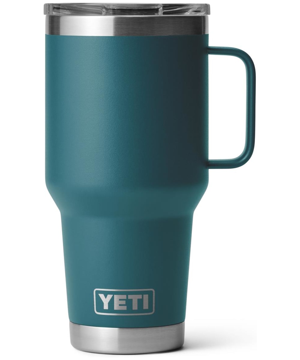 View YETI Rambler 30oz Stainless Steel Vacuum Insulated Leak Resistant Travel Mug Agave Teal UK 887ml information