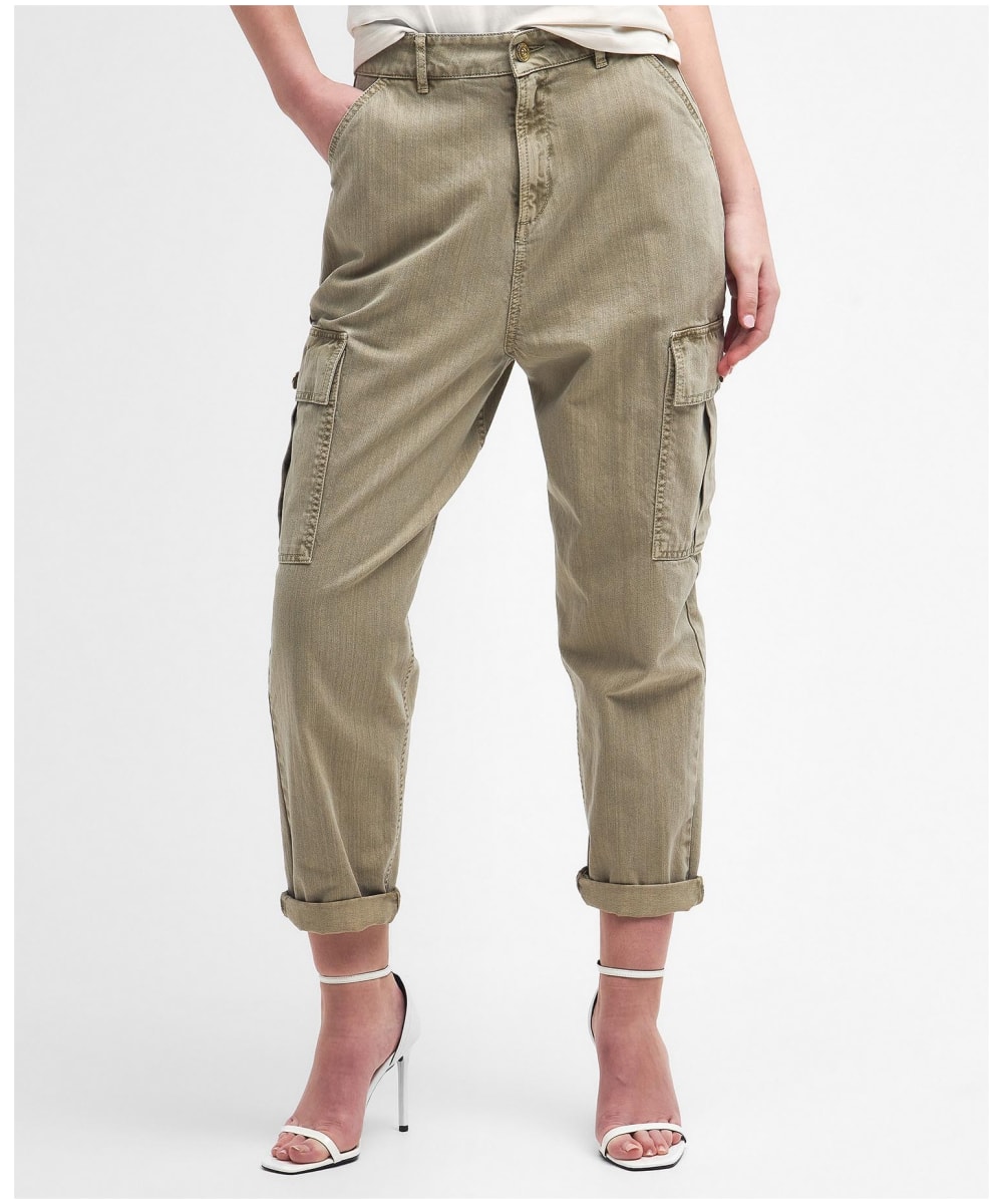 Barbour jeans womens Brown top