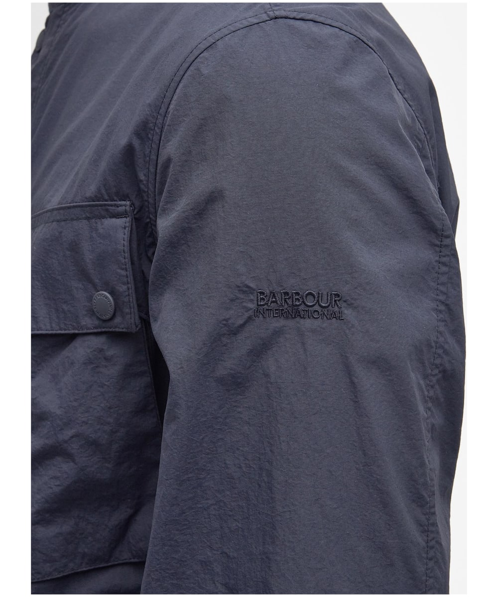Barbour stannington jacket navy 2025
