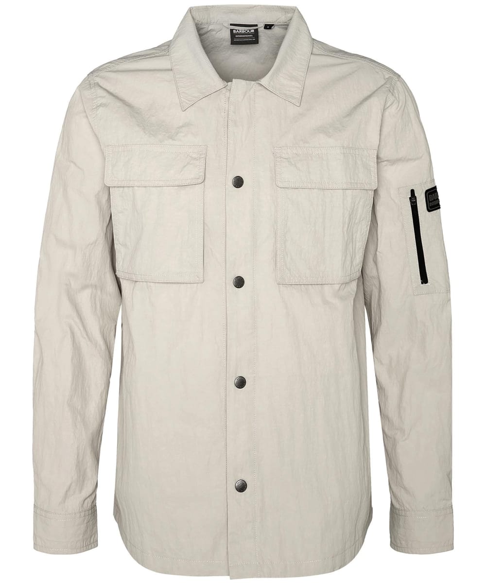 Men s Barbour International Shutter Nylon Overshirt