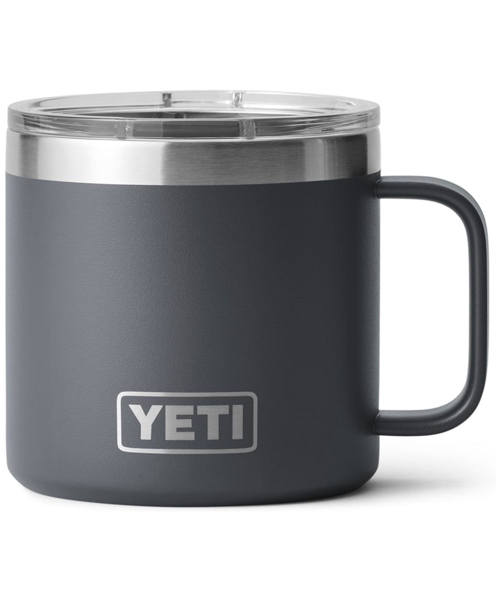 View YETI Rambler 14oz Stainless Steel Vacuum Insulated Mug 20 Charcoal UK 414ml information