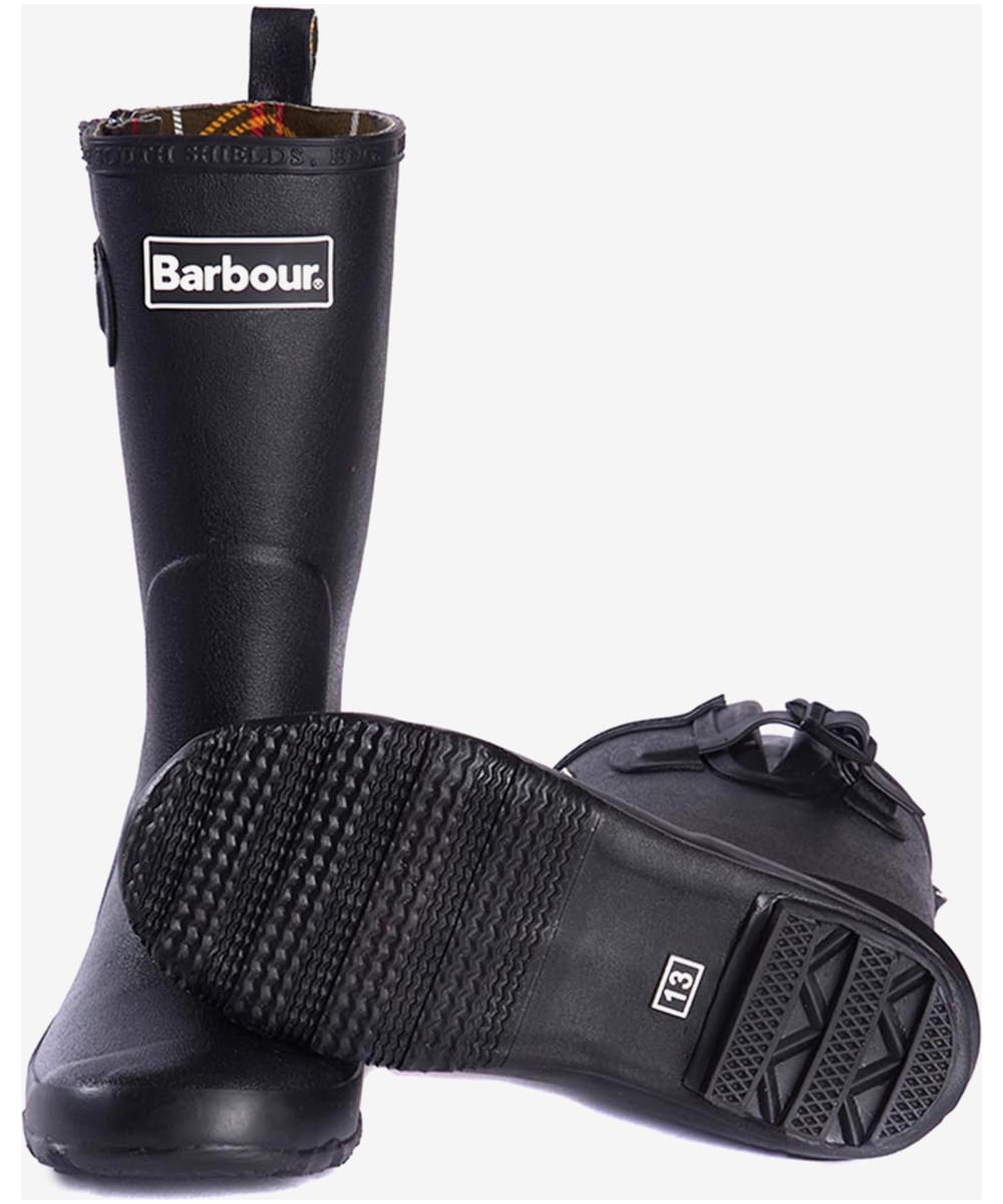 Childrens barbour wellies top