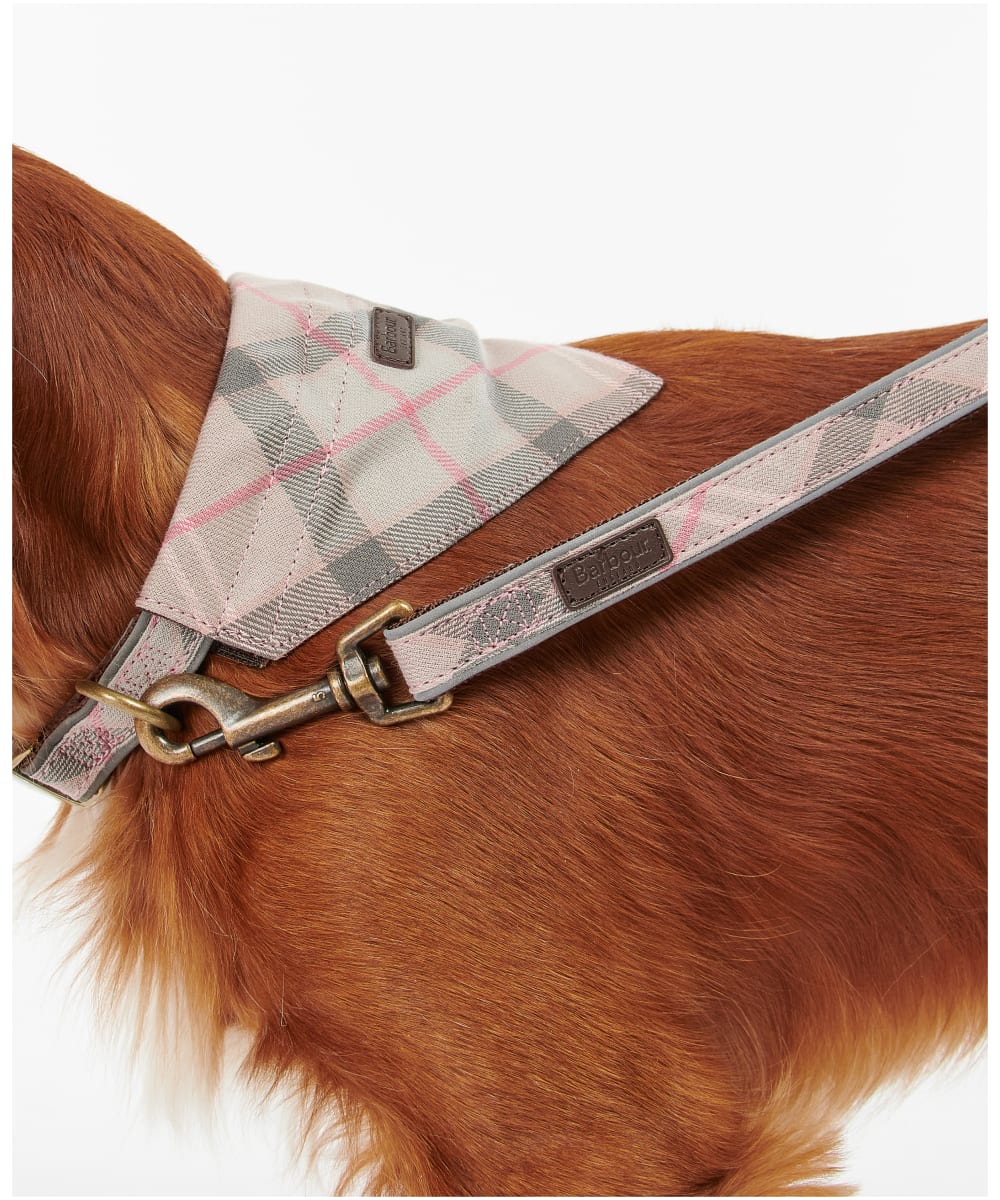 Barbour Reflective Tartan Dog Lead