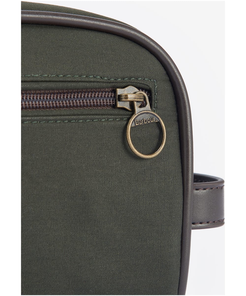 Men s Barbour Wax Washbag