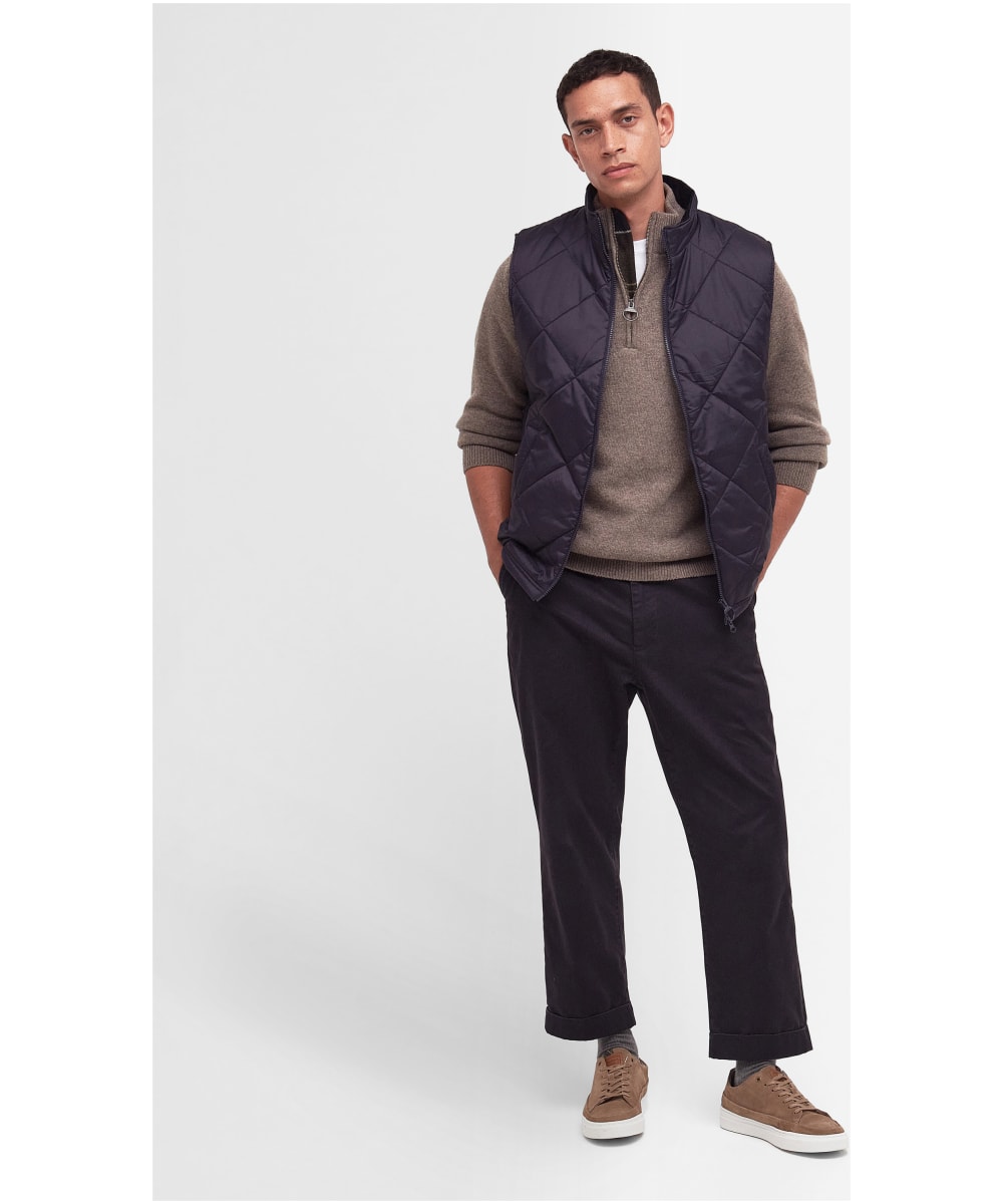 Barbour finn gilet navy online