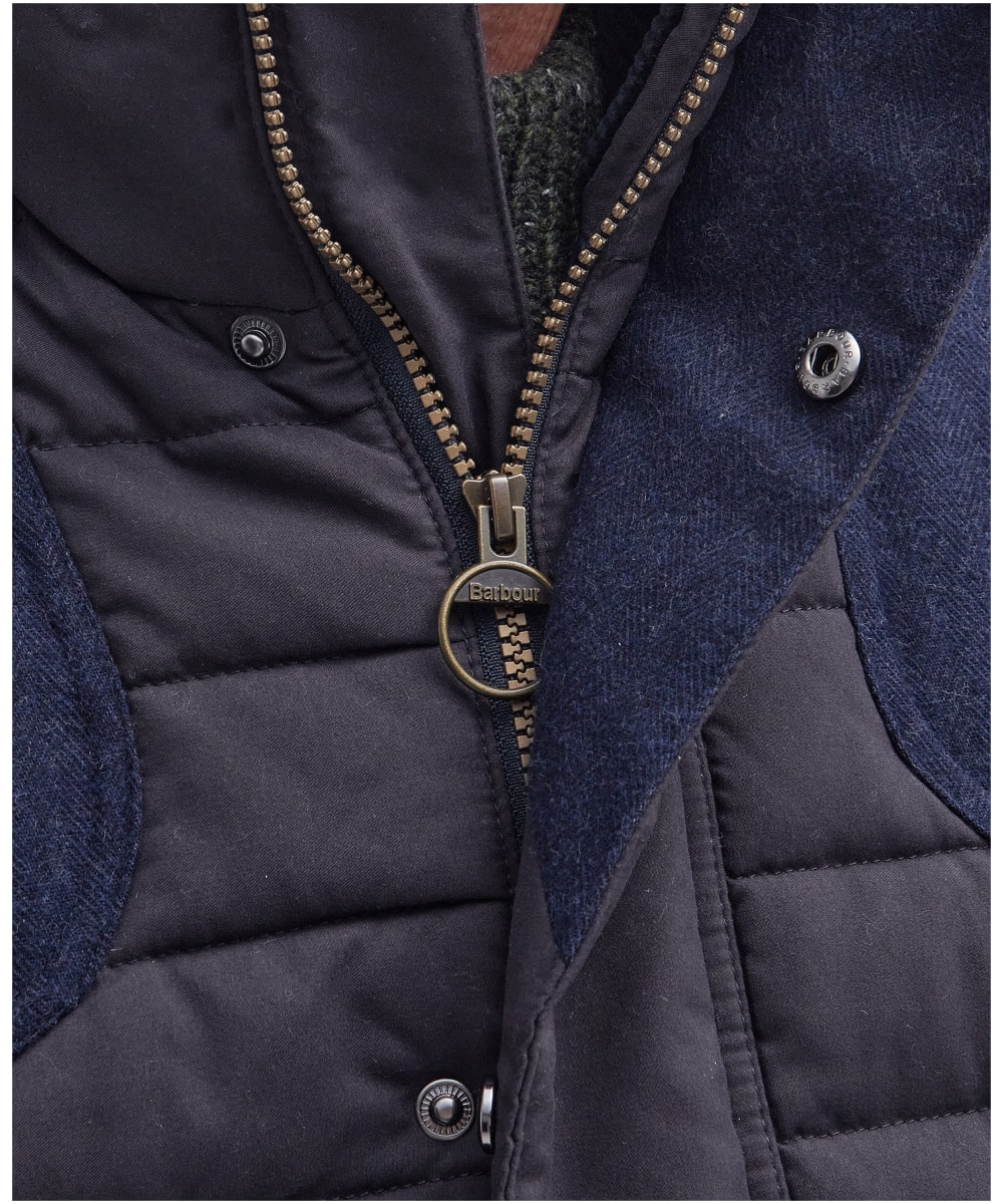 Barbour bradford gilet navy shop