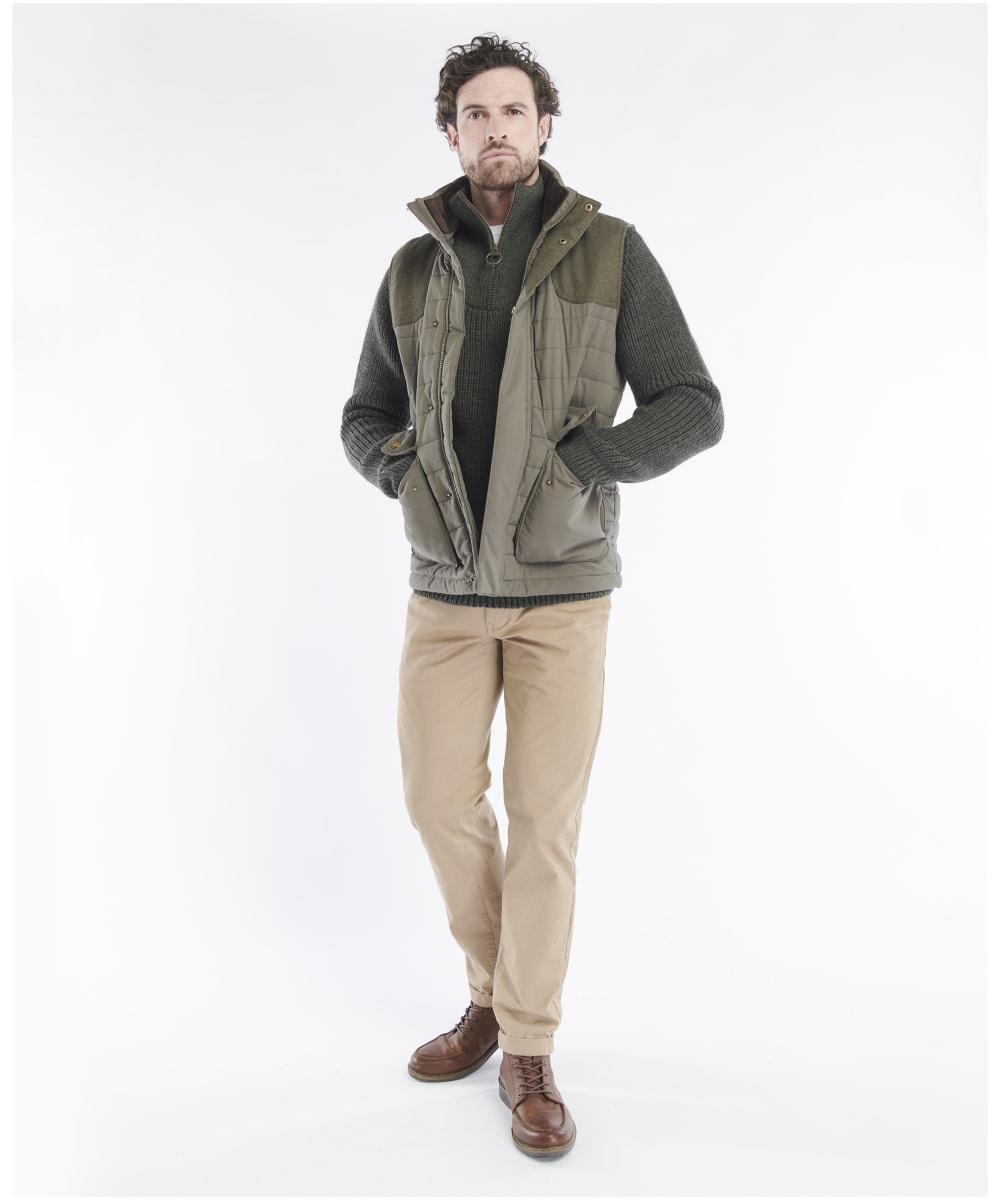Barbour bradford baffle quilted gilet shop