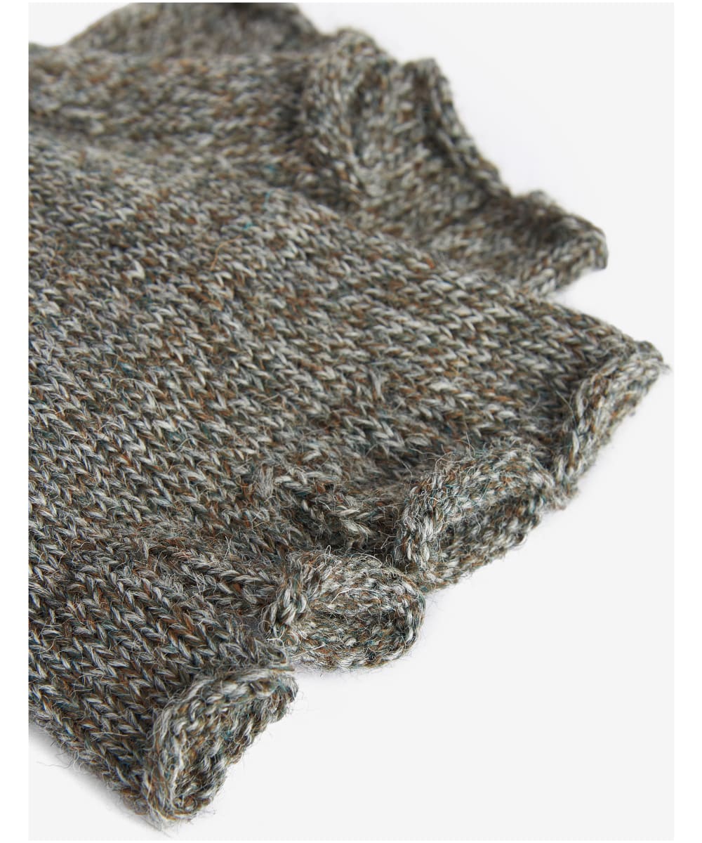 Men's Barbour Fingerless Lambswool Gloves