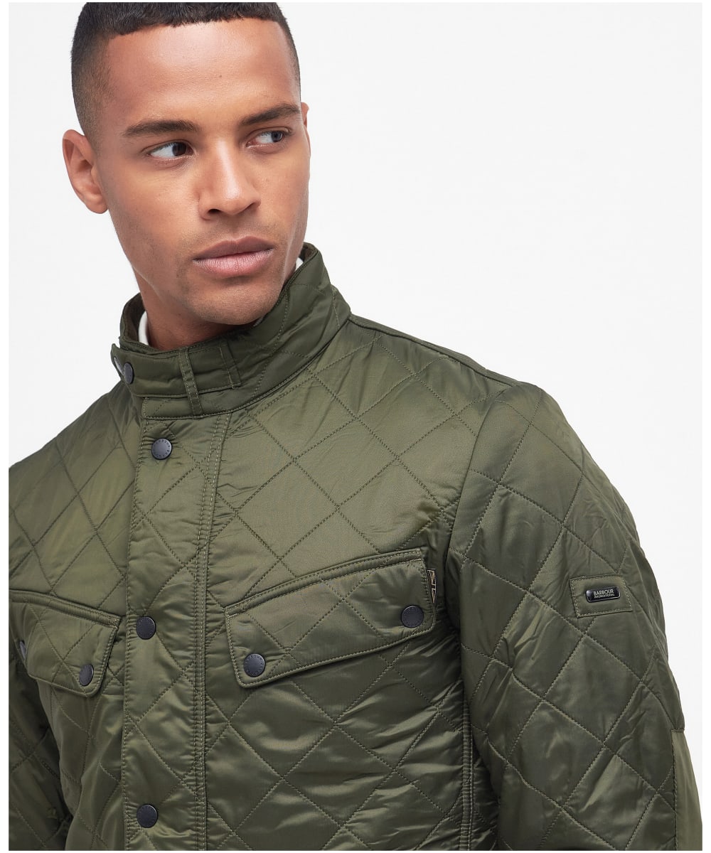 Men s Barbour International Ariel Polarquilt Jacket