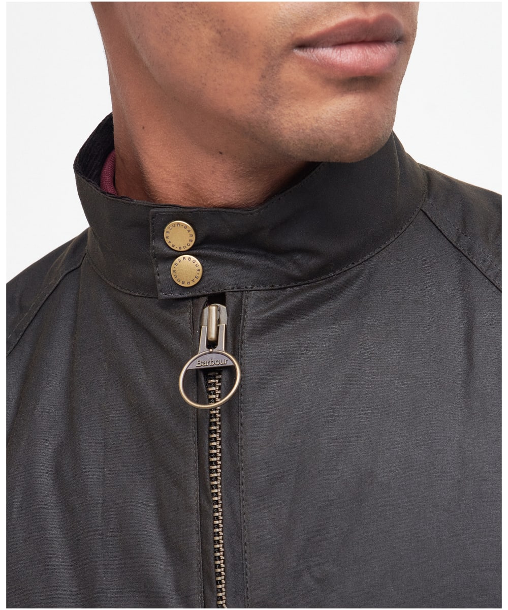 Steve mcqueen wax merchant bomber jacket top