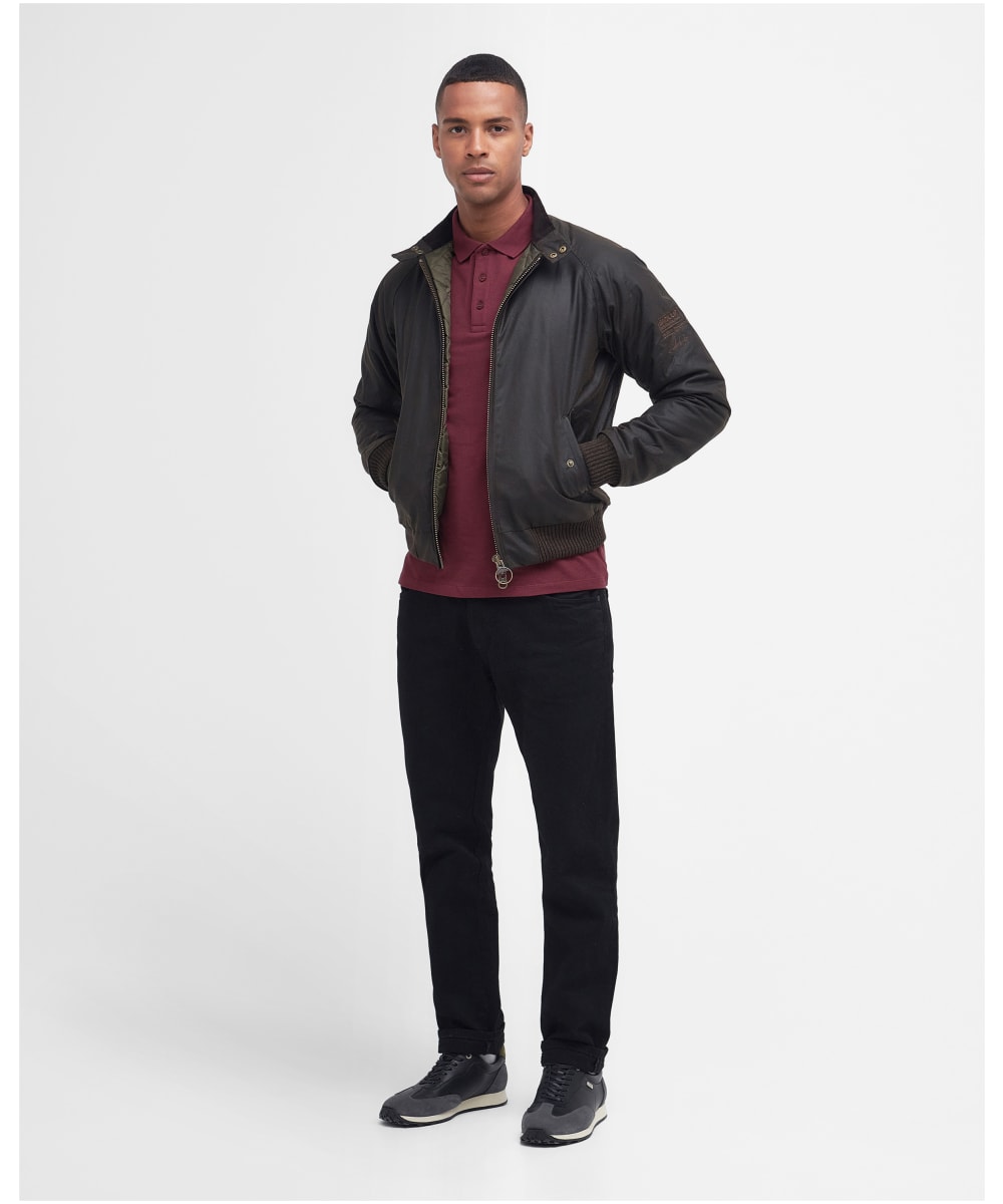 Men s Barbour International Steve McQueen Merchant Waxed Jacket