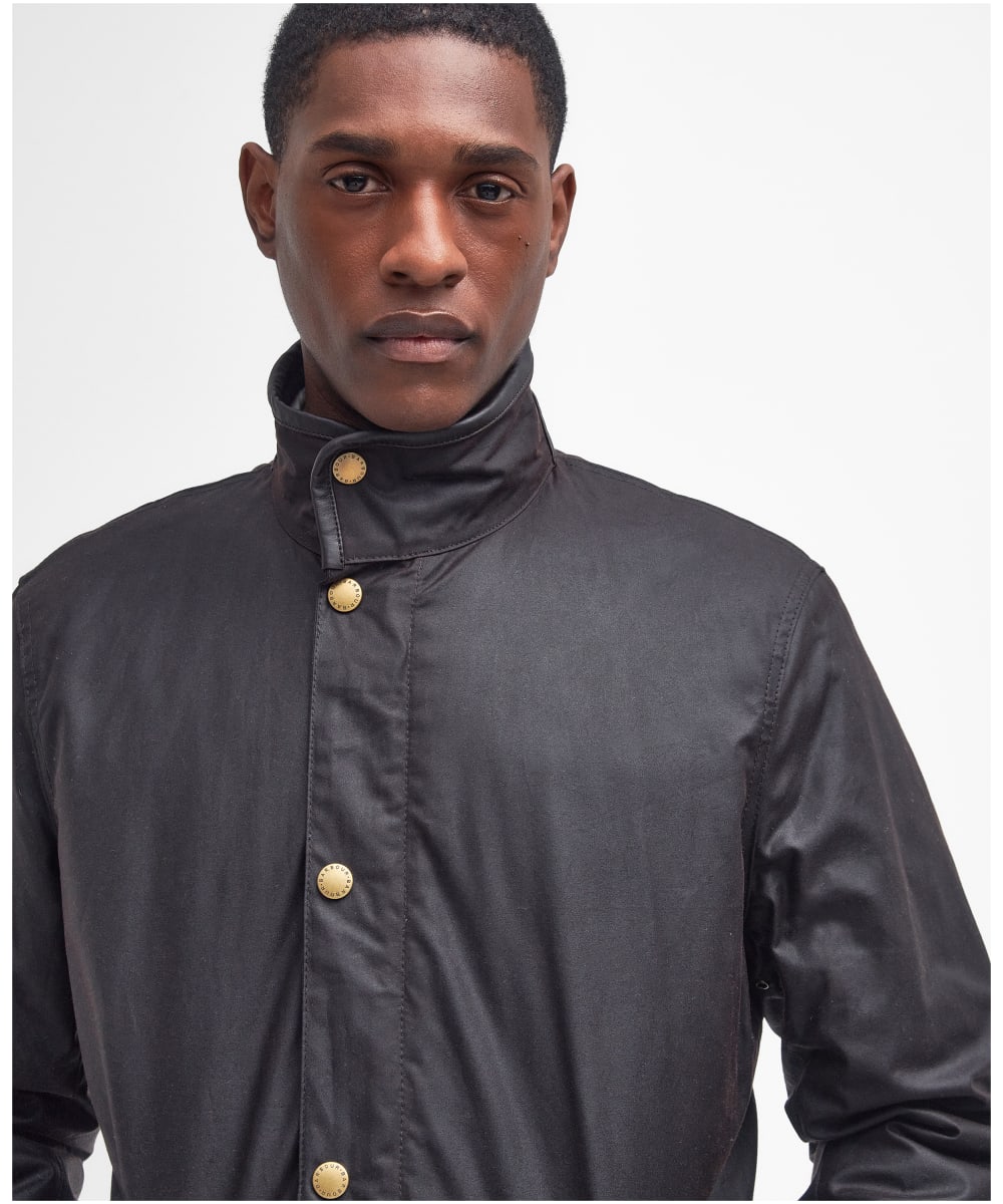 Men's barbour prestbury wax jacket sales