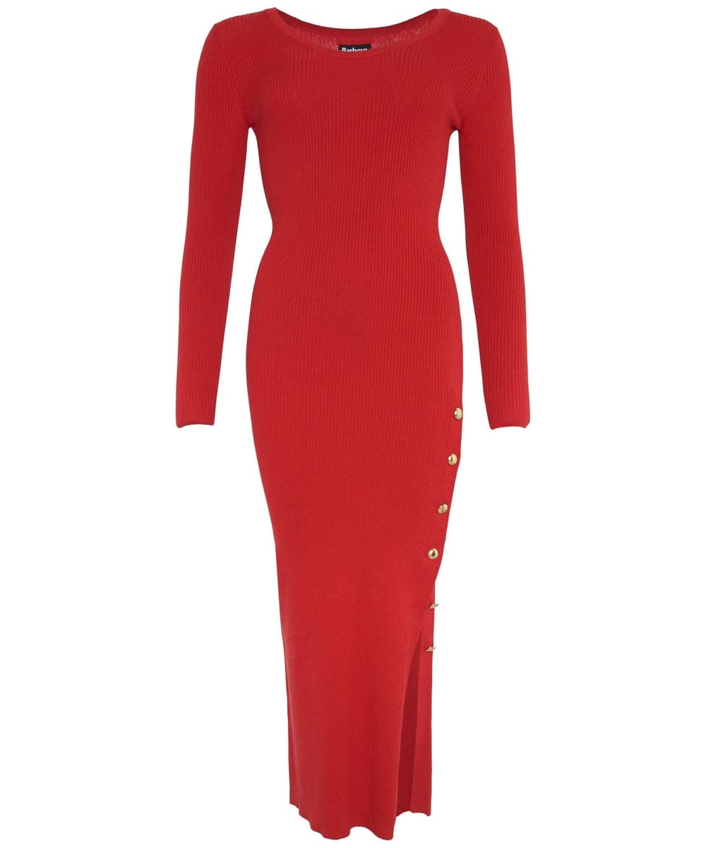 Women s Barbour International Laia Knitted Midi Dress