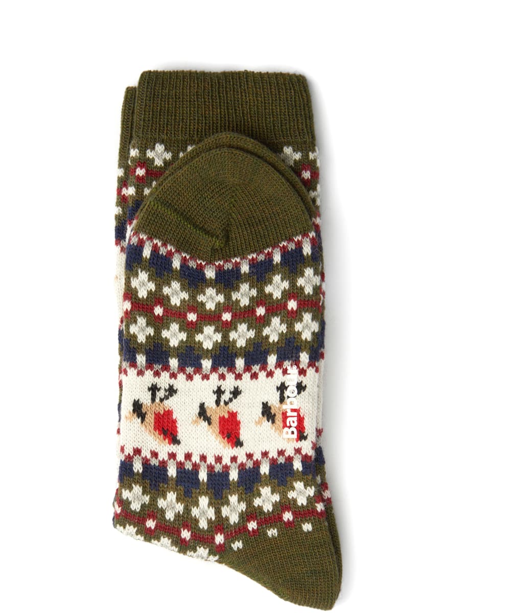 Women s Barbour Robin Fairisle Socks