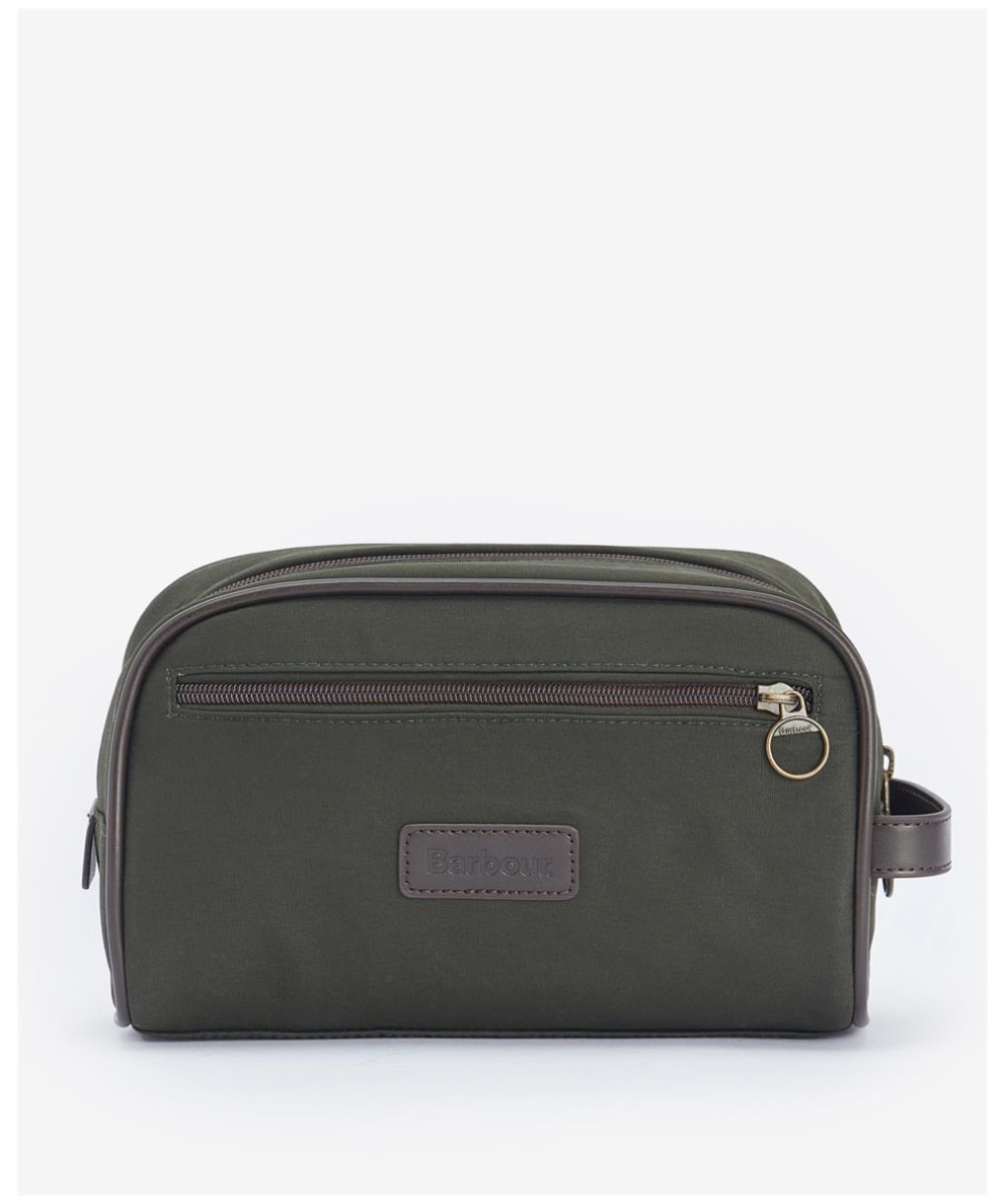 Men s Barbour Wax Washbag