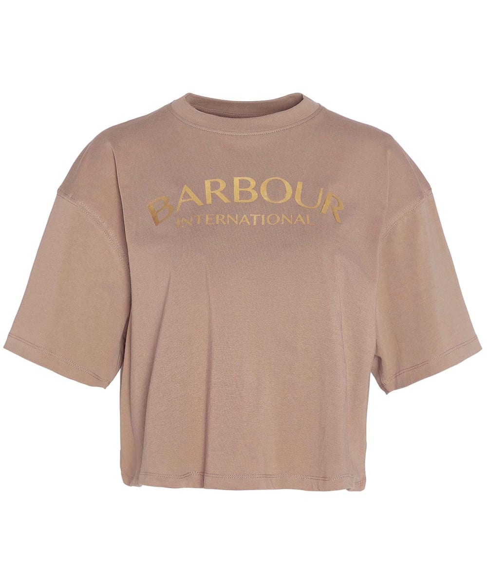 Barbour t shirt womens Brown top