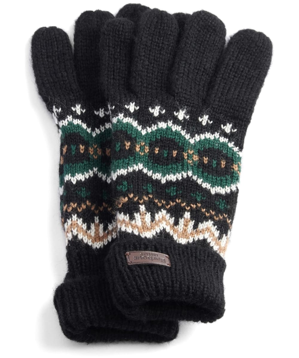 Men s Barbour Case Fair Isle Gloves