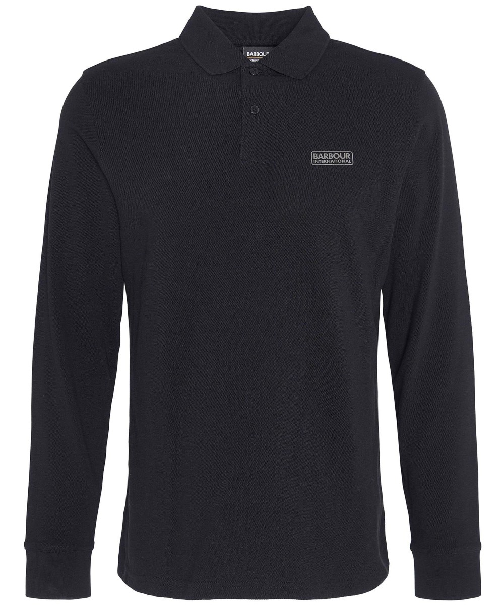 Men s Barbour International Long Sleeve Polo Shirt