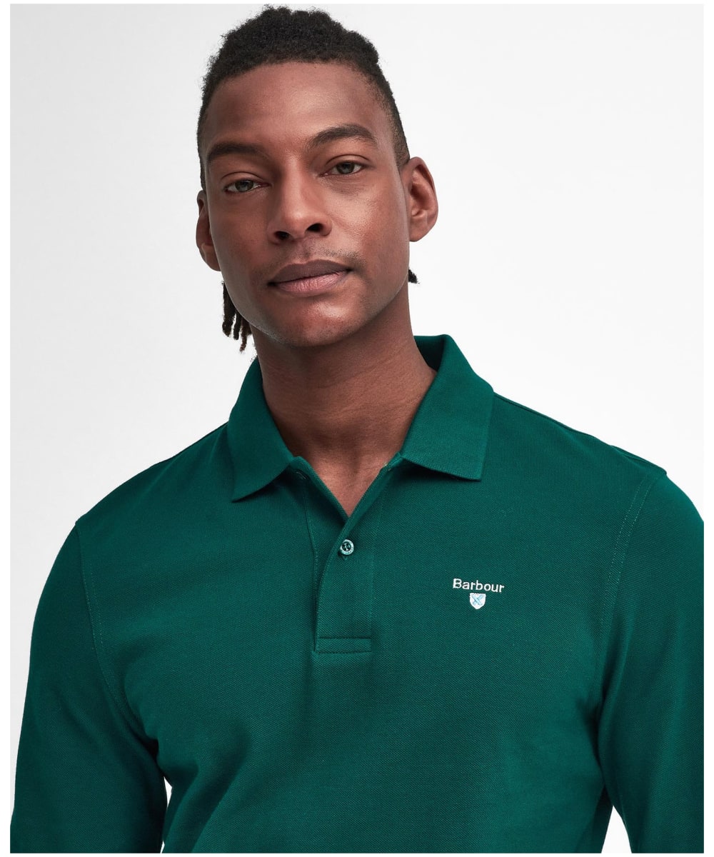 Barbour long sleeve sports polo shirt new arrivals