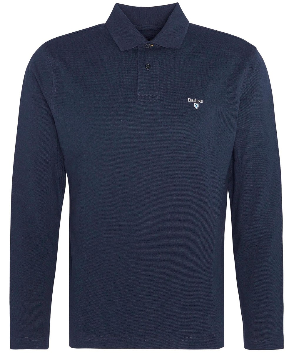 Men s Barbour Original Sports Tailored Long Sleeve Polo Shirt