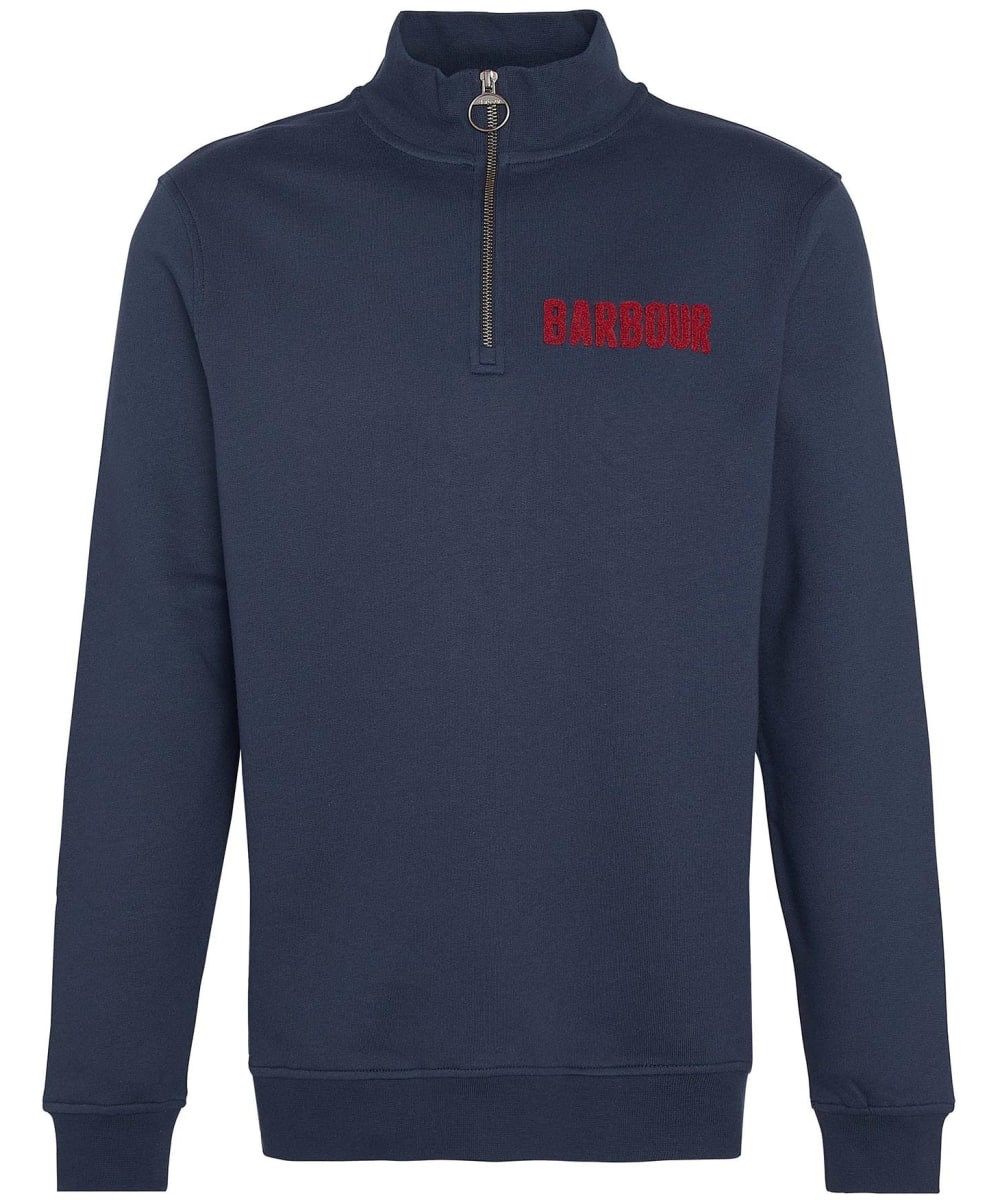 Men s Barbour Cotes Half Zip Sweatshirt