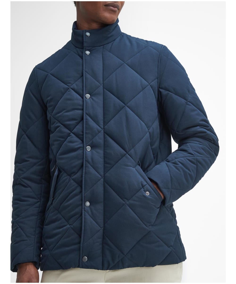 Mens quilted winter jackets online