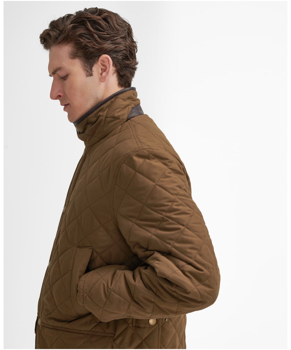 Men s Barbour Lydford Tattersall Quilted Jacket