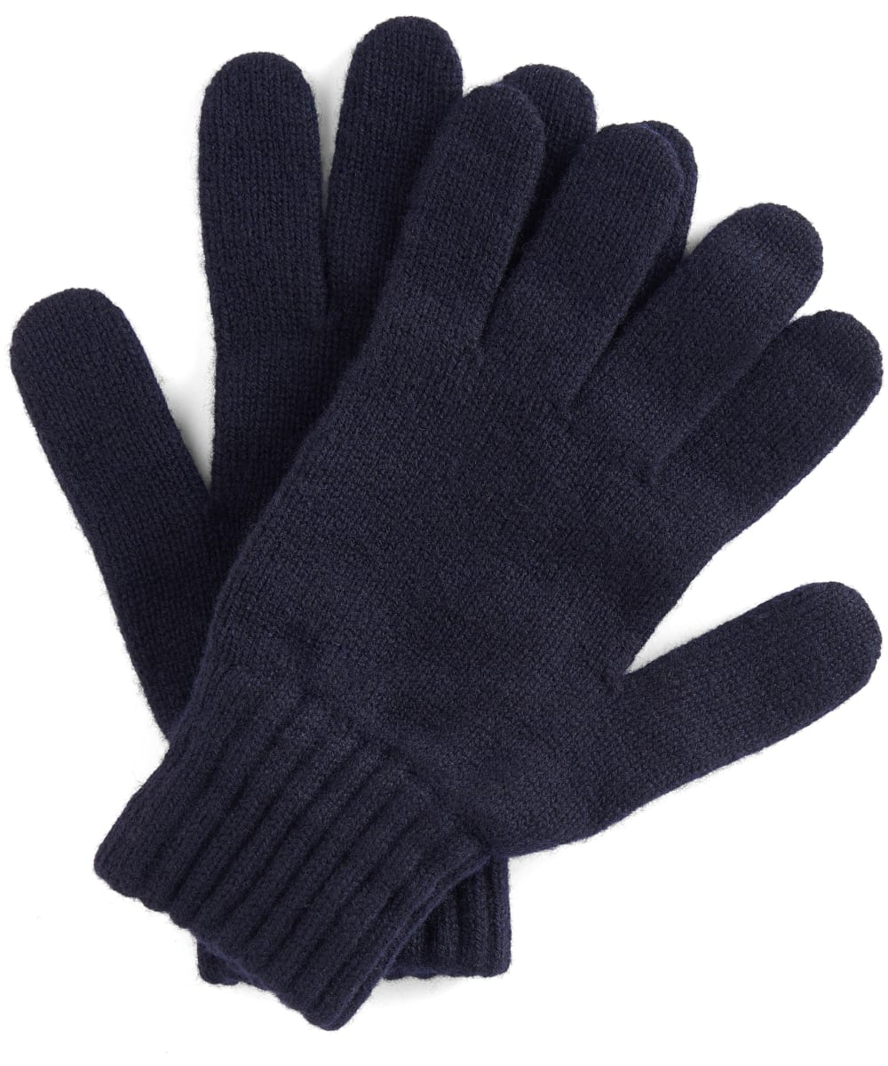 View Barbour Lambswool Gloves Navy S information