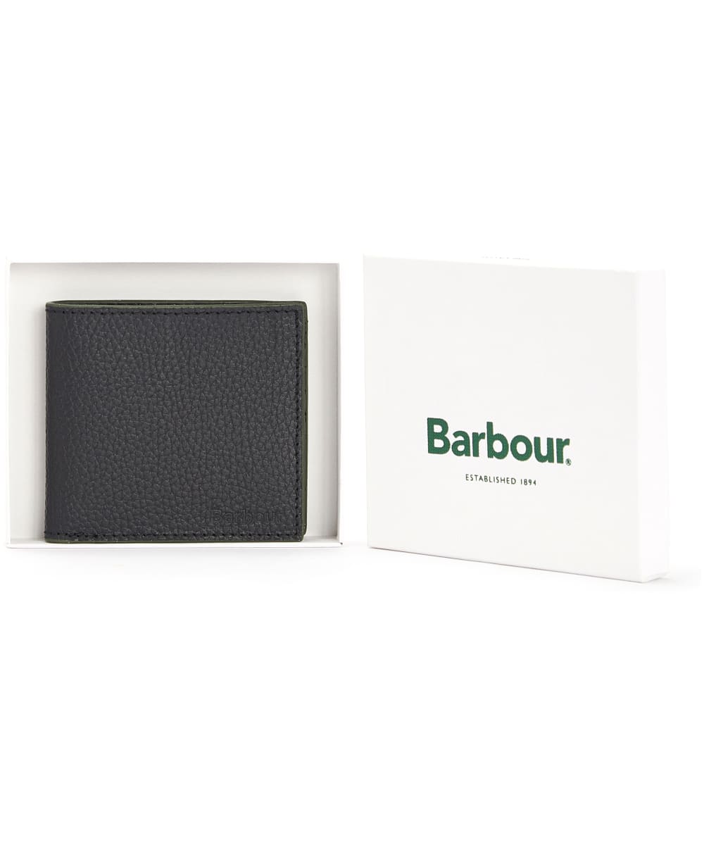 Men s Barbour Leather Billfold Wallet