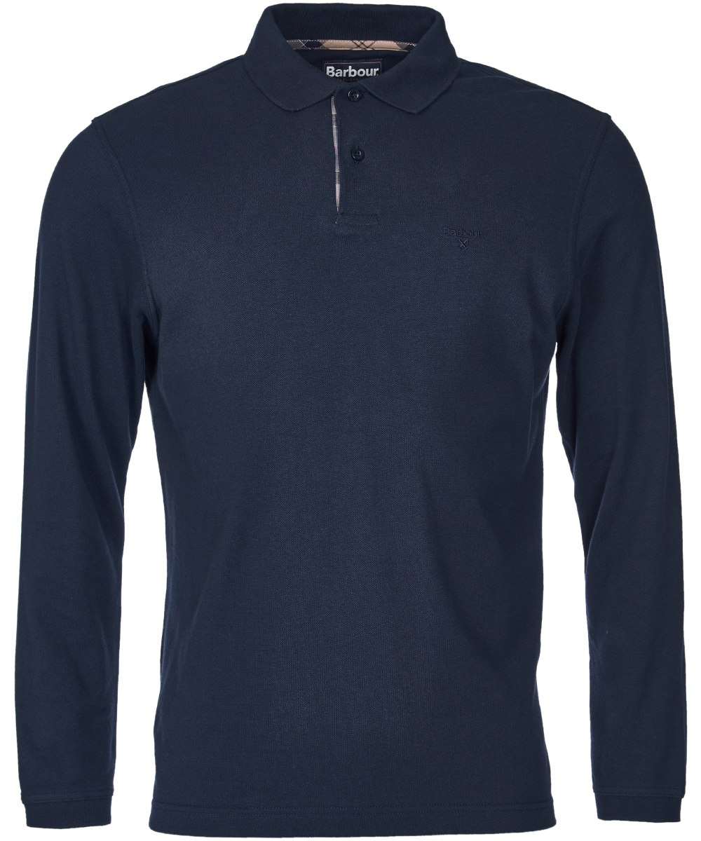 Men s Barbour L S Sports Polo Shirt
