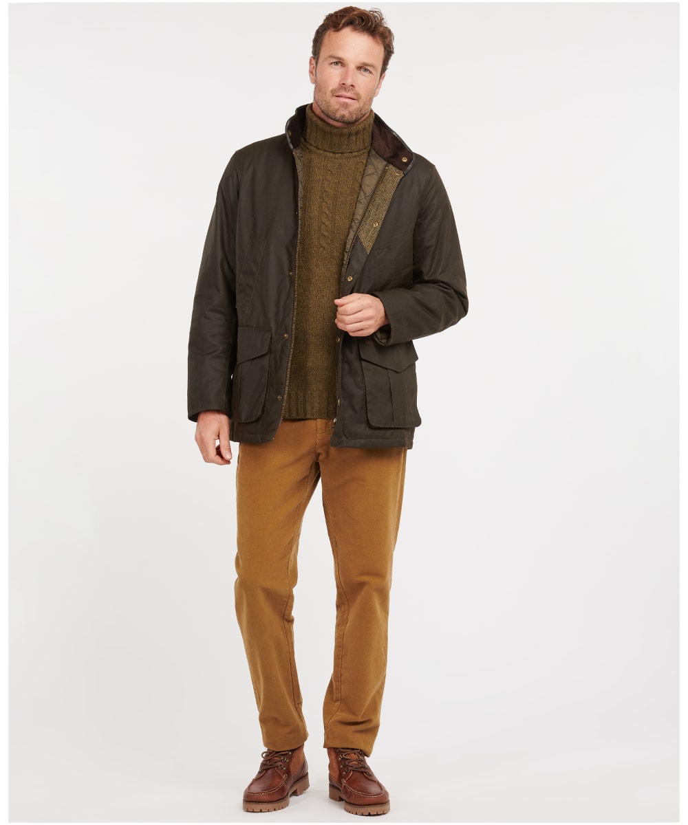 Men s Barbour Hereford Waxed Jacket
