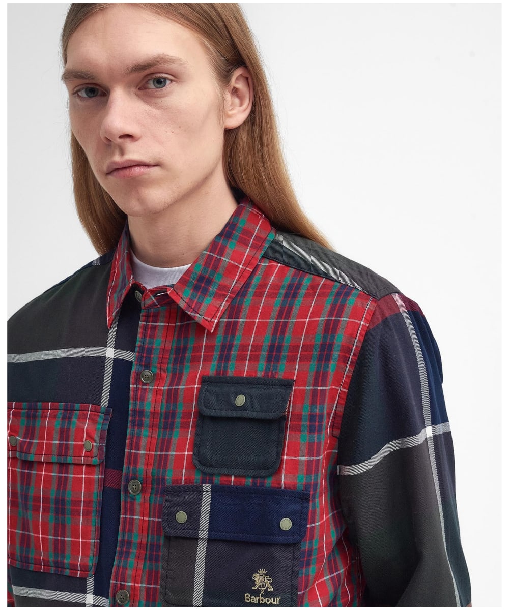 Men's Barbour x Baracuta Relaxed Patchwork Shirt