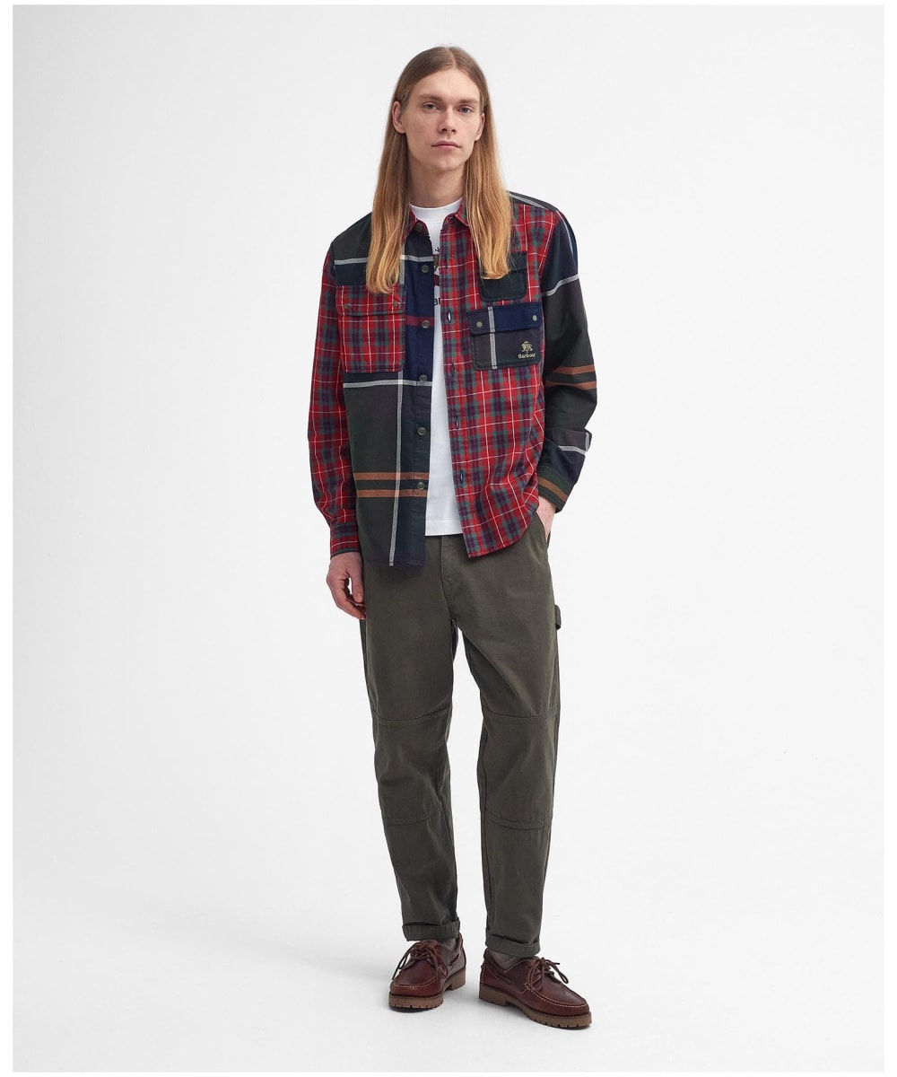 Men's Barbour x Baracuta Relaxed Patchwork Shirt