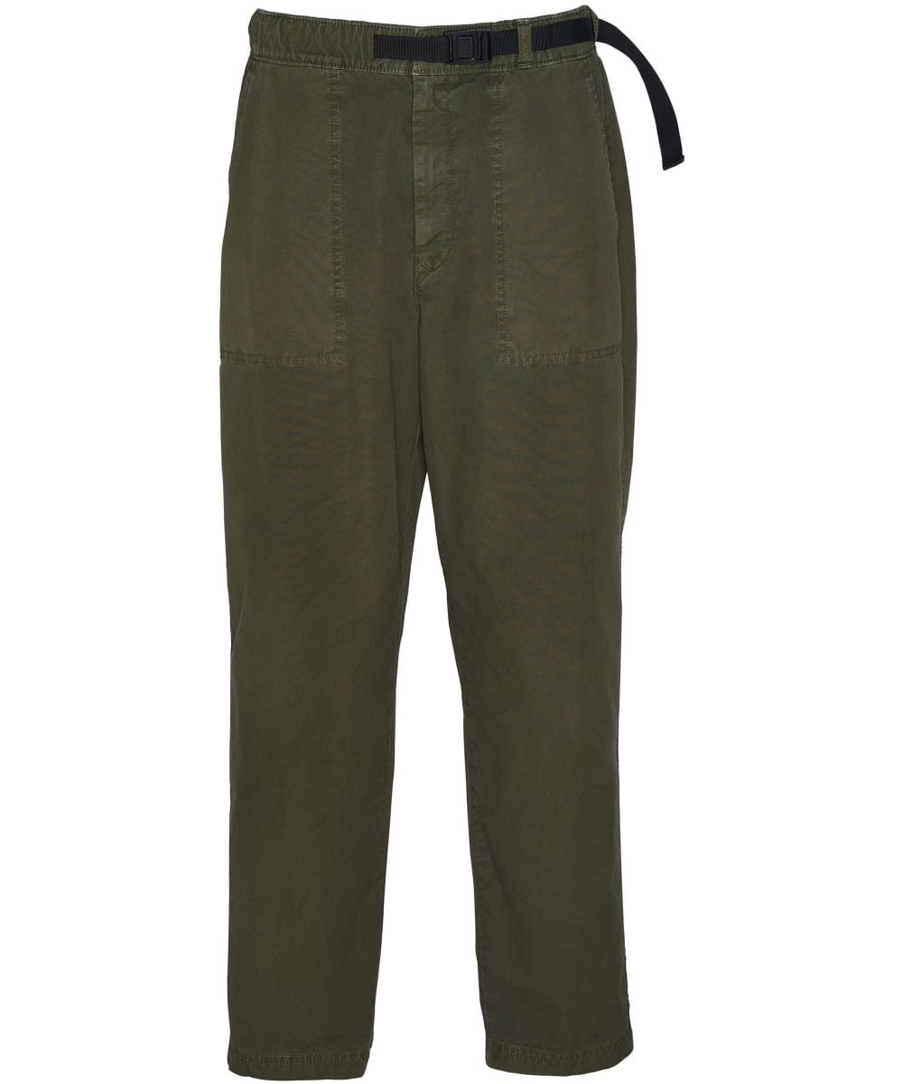 Barbour trousers mens Green outlet