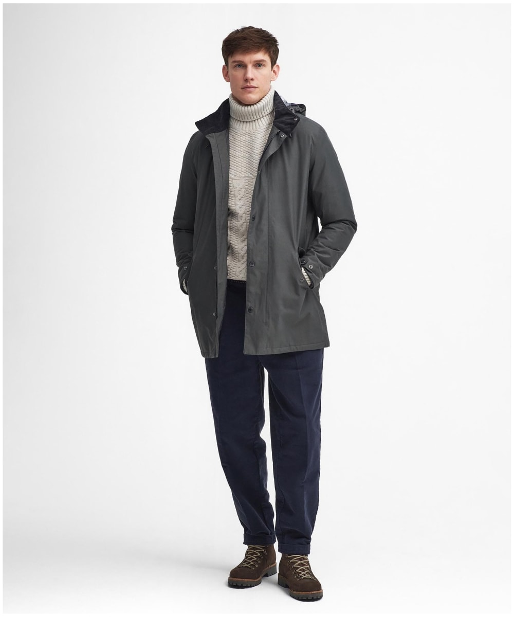 Barbour waterproof jacket mens Grey store