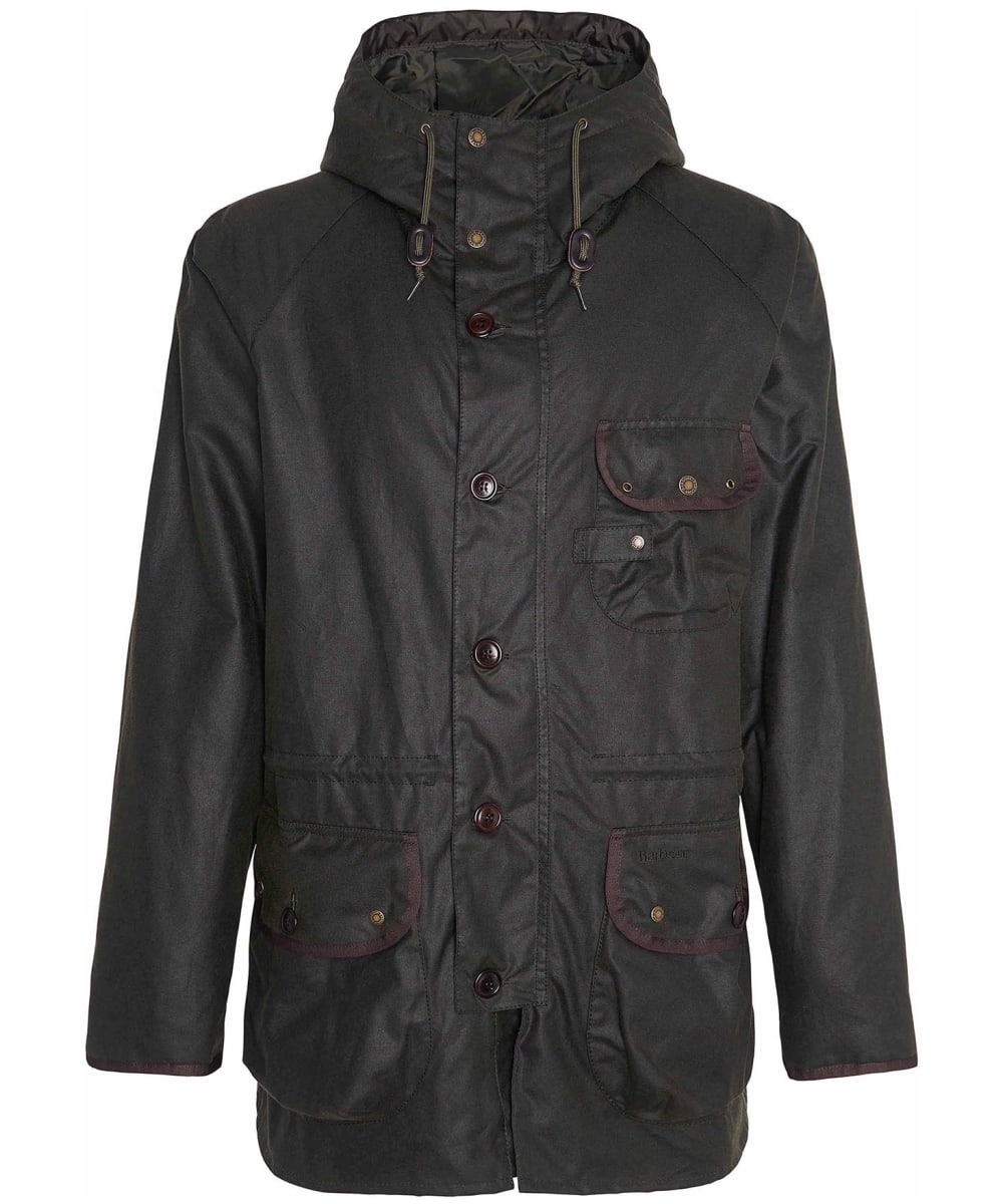 Men s Barbour Field Waxed Parka