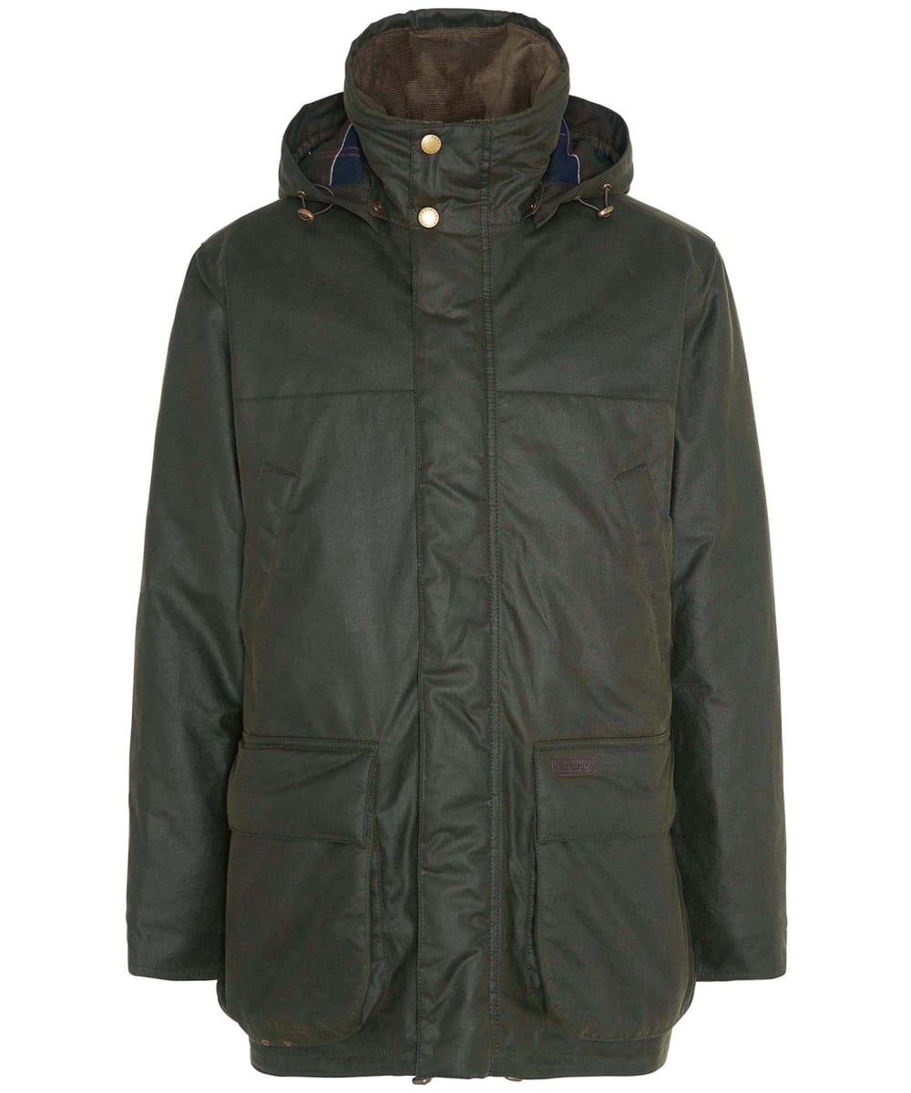 Mens barbour parka jacket deals