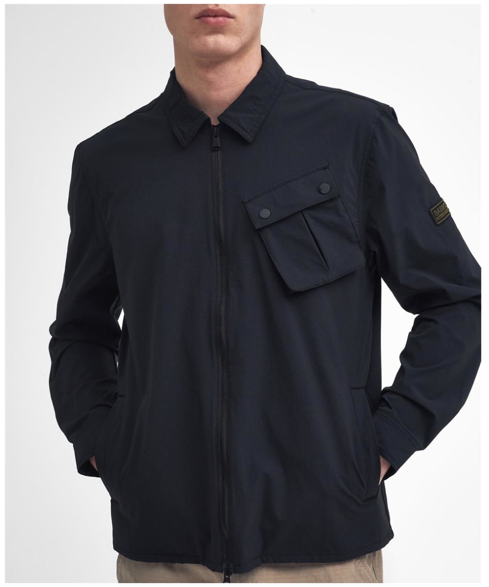 Barbour camber overshirt on sale