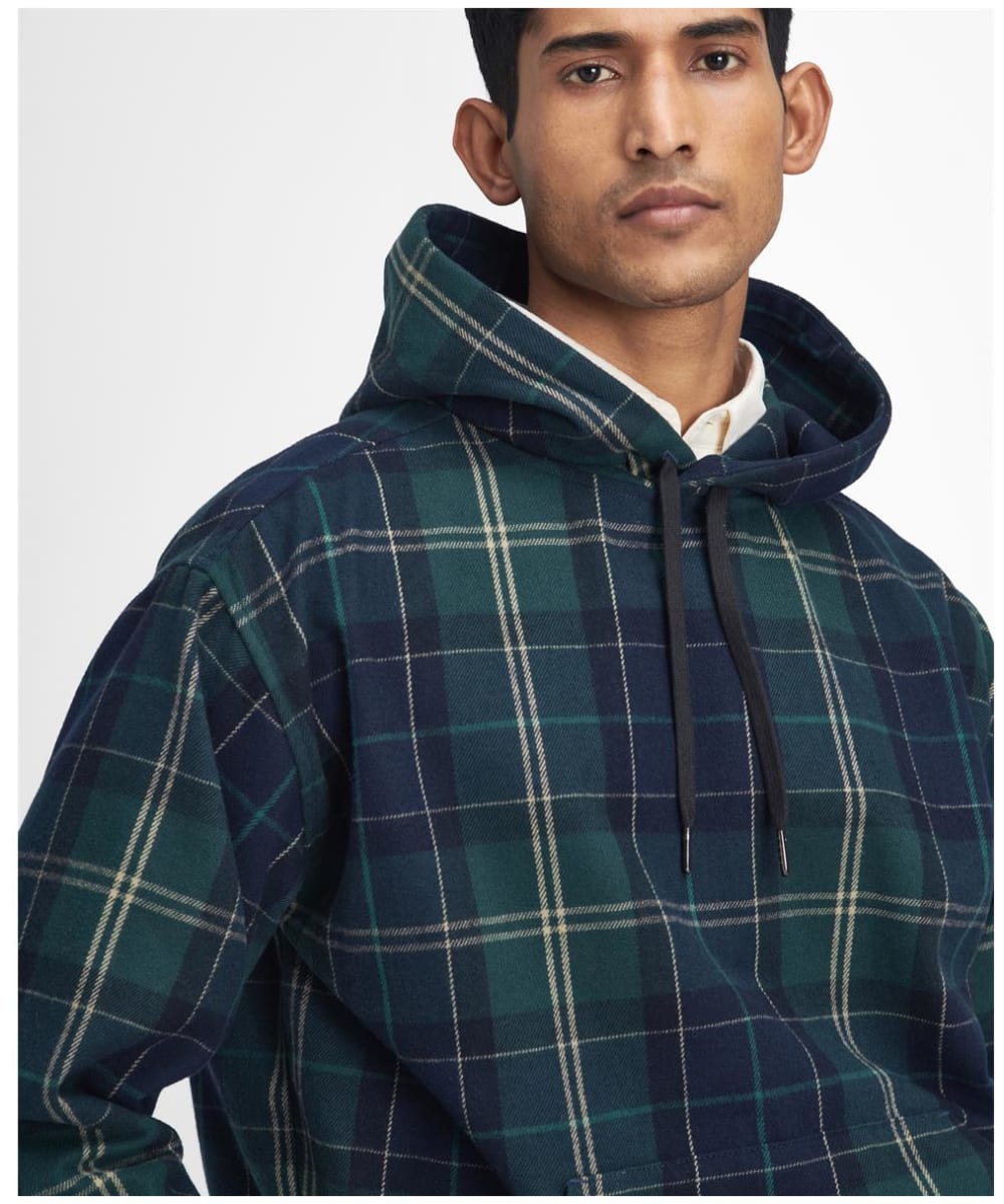Men s Barbour Brough Woven Hoodie