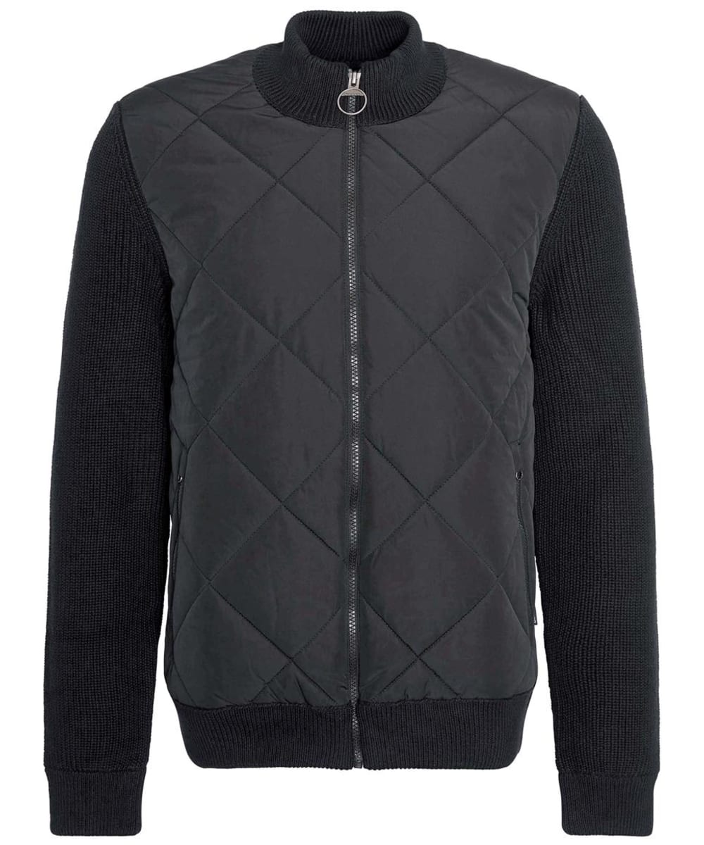 Men s Barbour Newland Zip Through Knitted Jumper