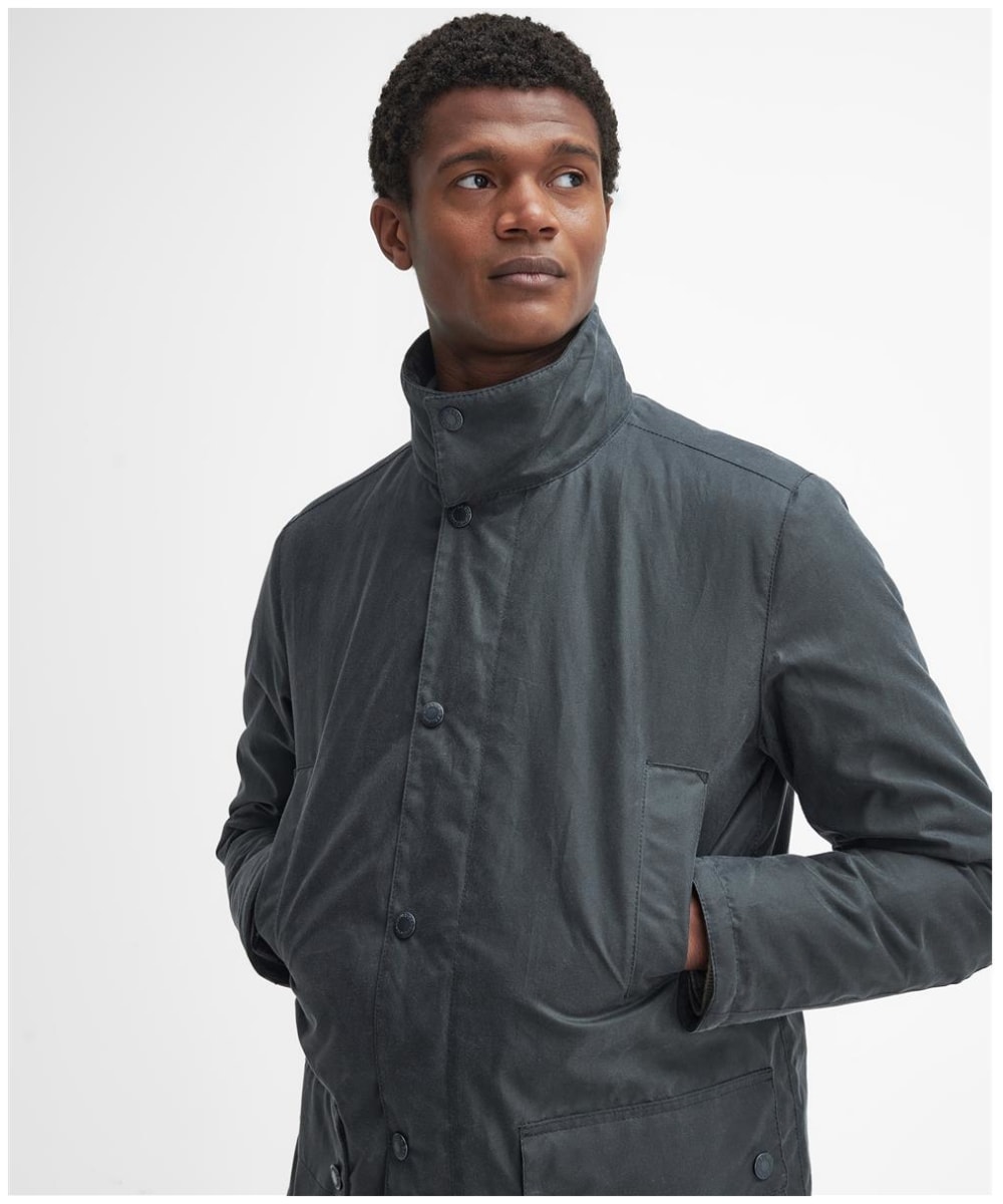 Men's Barbour Beaufort Waxed Mac Men's Barbour Beaufort Waxed Mac
