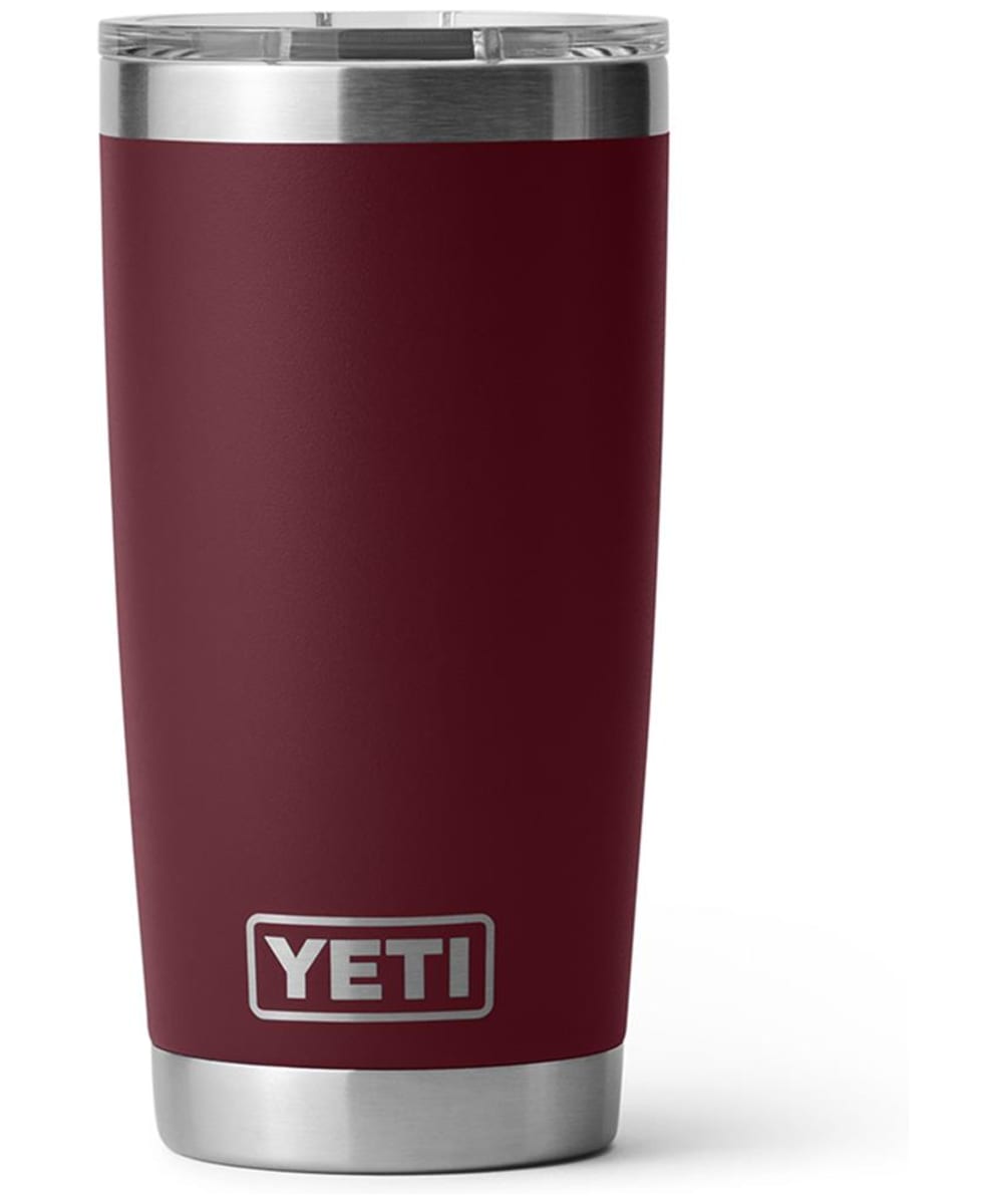 View YETI Rambler 20oz Stainless Steel Vacuum Insulated Tumbler 20 Wild Vine Red UK 591ml information