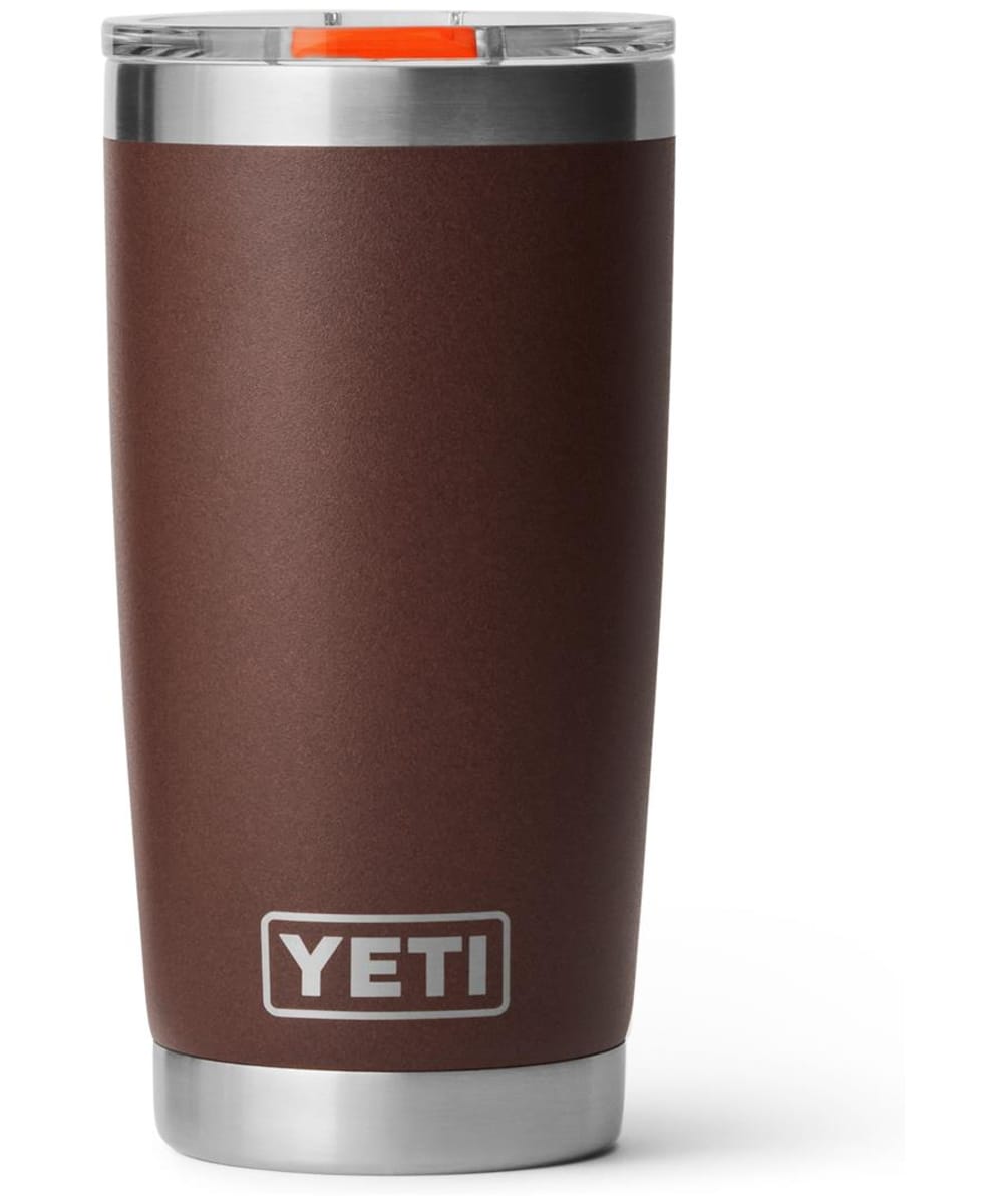 View YETI Rambler 20oz Stainless Steel Vacuum Insulated Tumbler 20 Wetlands Brown UK 591ml information